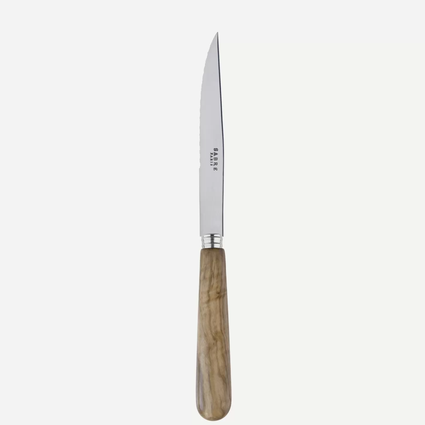 Sabre Paris Steak Knife>Lavandou, Olive tree wood