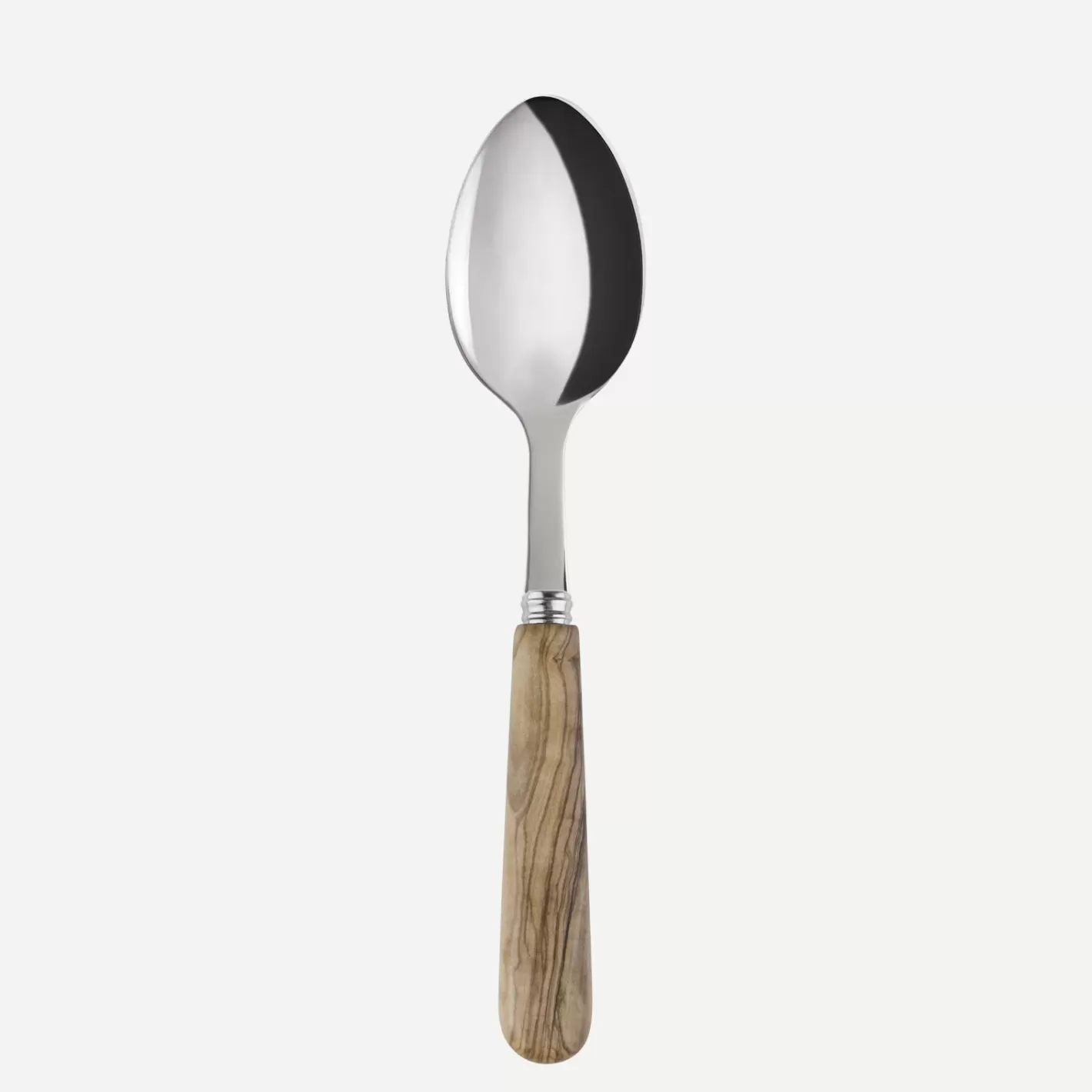 Sabre Paris Dessert Spoon>Lavandou, Olive tree wood