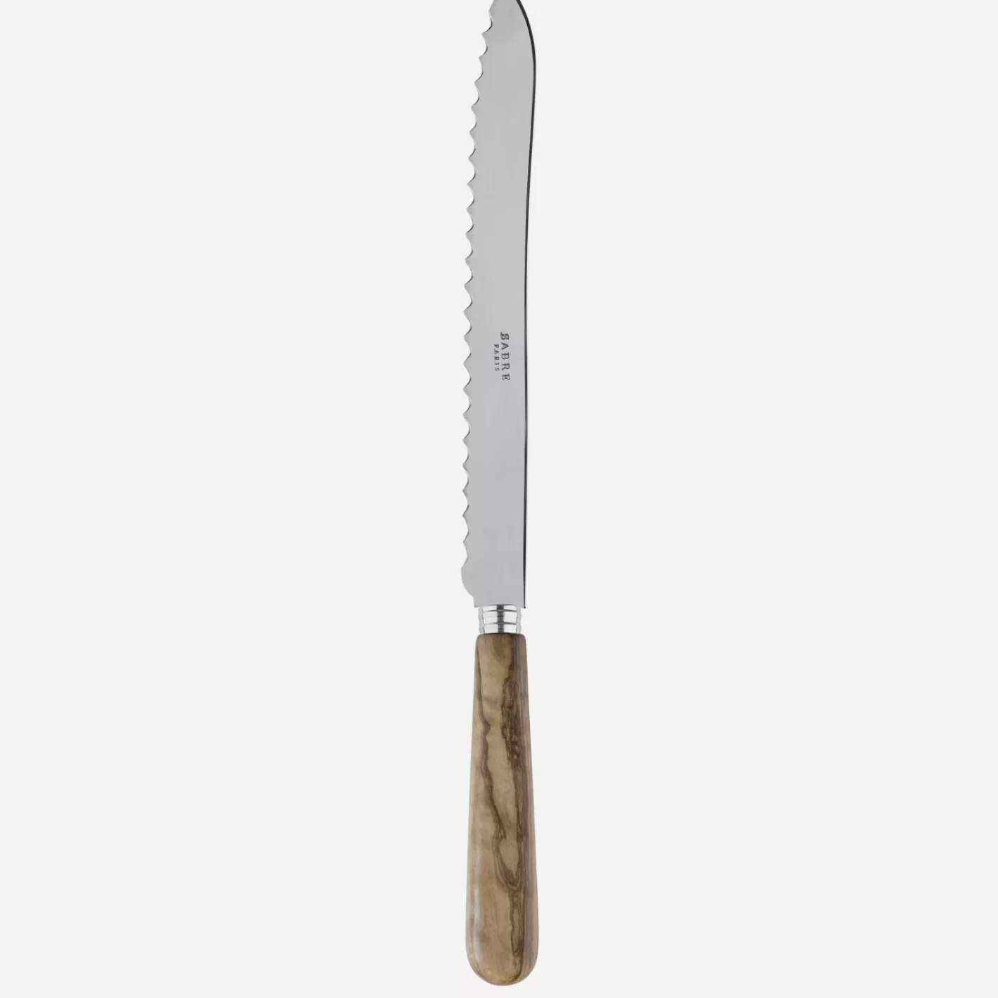 Sabre Paris Bread Knife>Lavandou, Olive tree wood