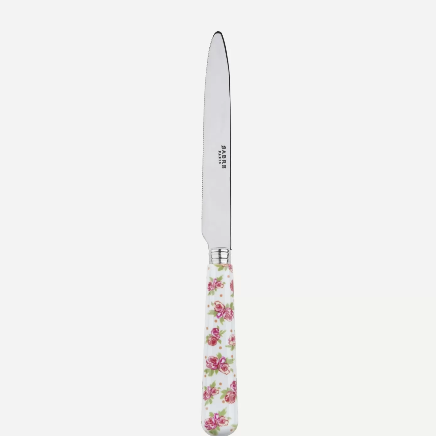 Sabre Paris Serrated Dinner Knife Blade>Liberty, White