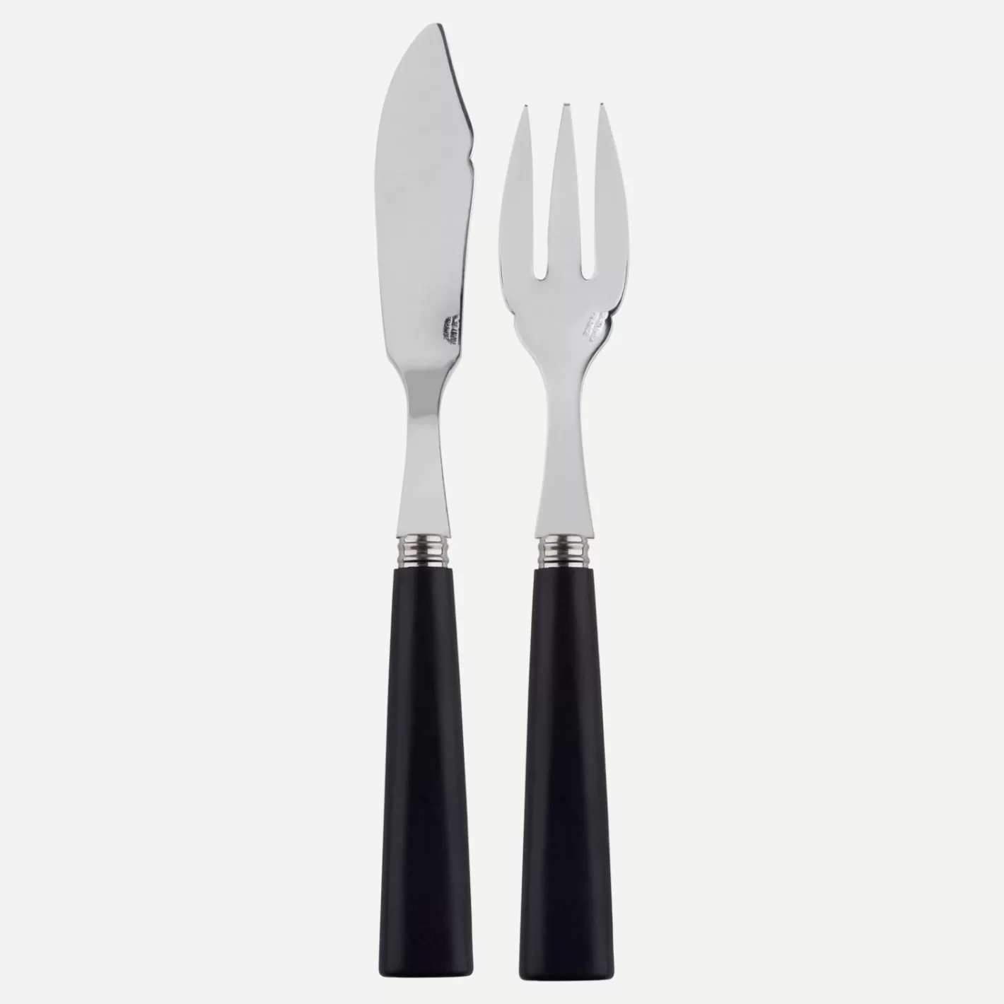 Sabre Paris Fish Knife | Fish Fork>Nature, Black press wood