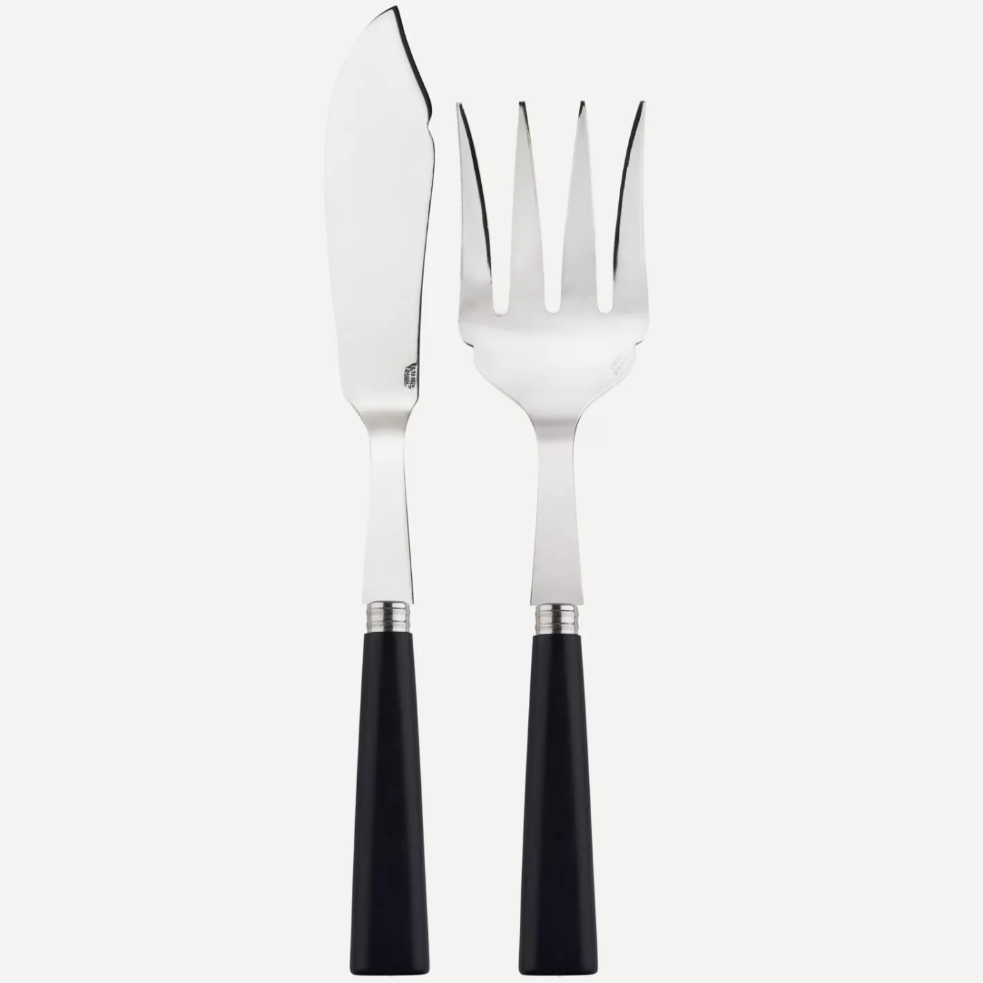 Sabre Paris Fish Serving Set>Nature, Black press wood