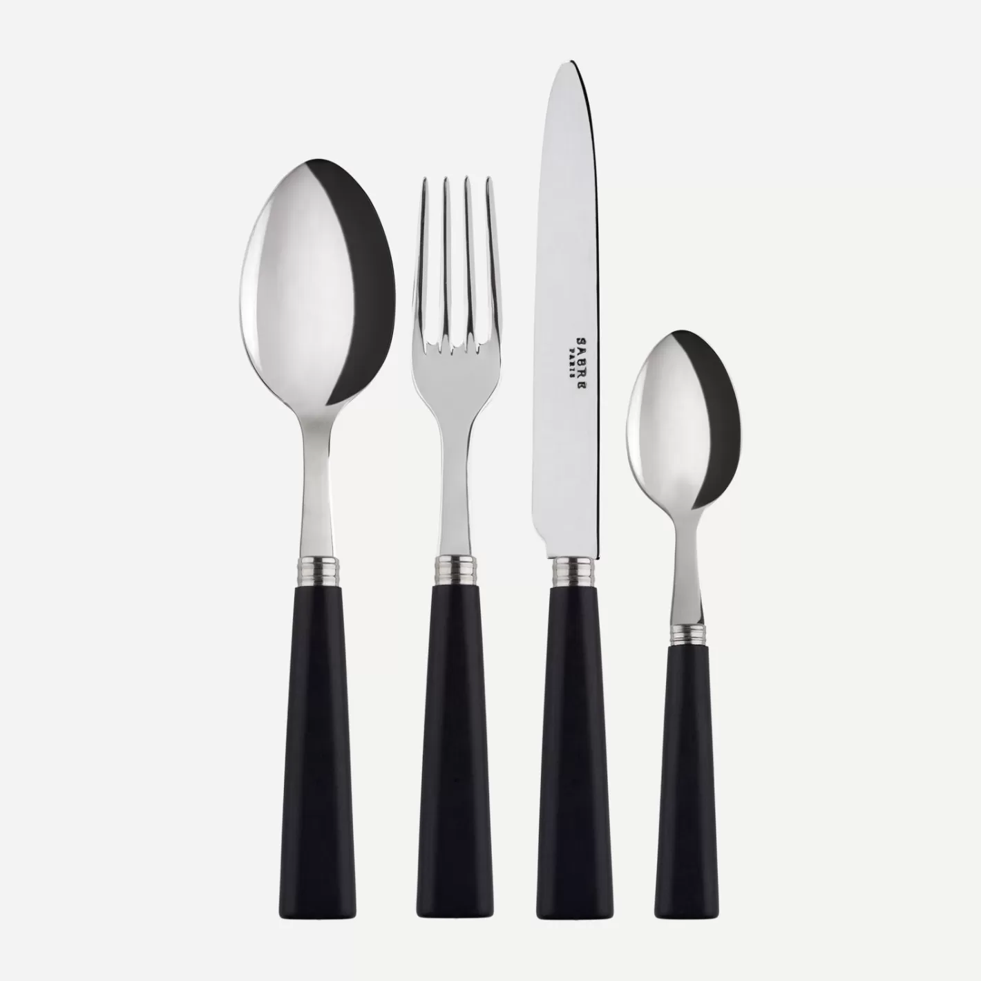 Sabre Paris 24 Pieces Set>Nature, Black press wood