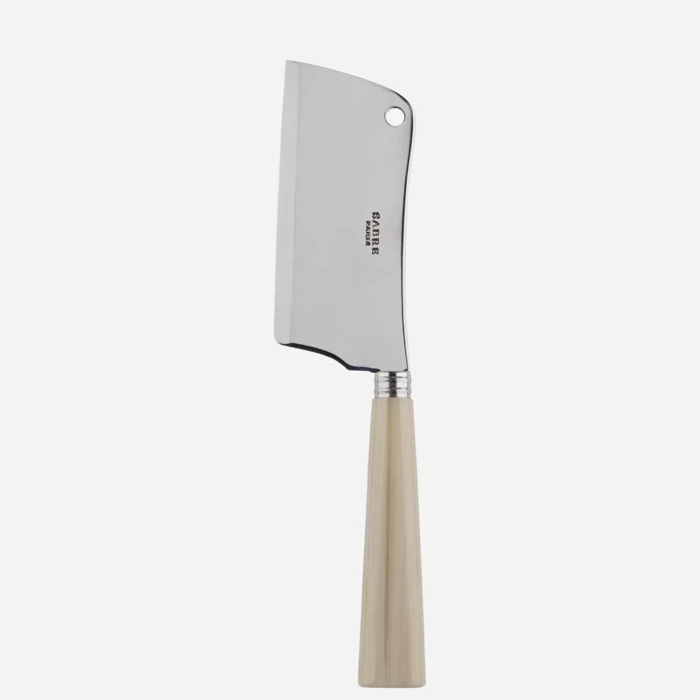 Sabre Paris Cheese Cleaver>Nature, Faux Horn