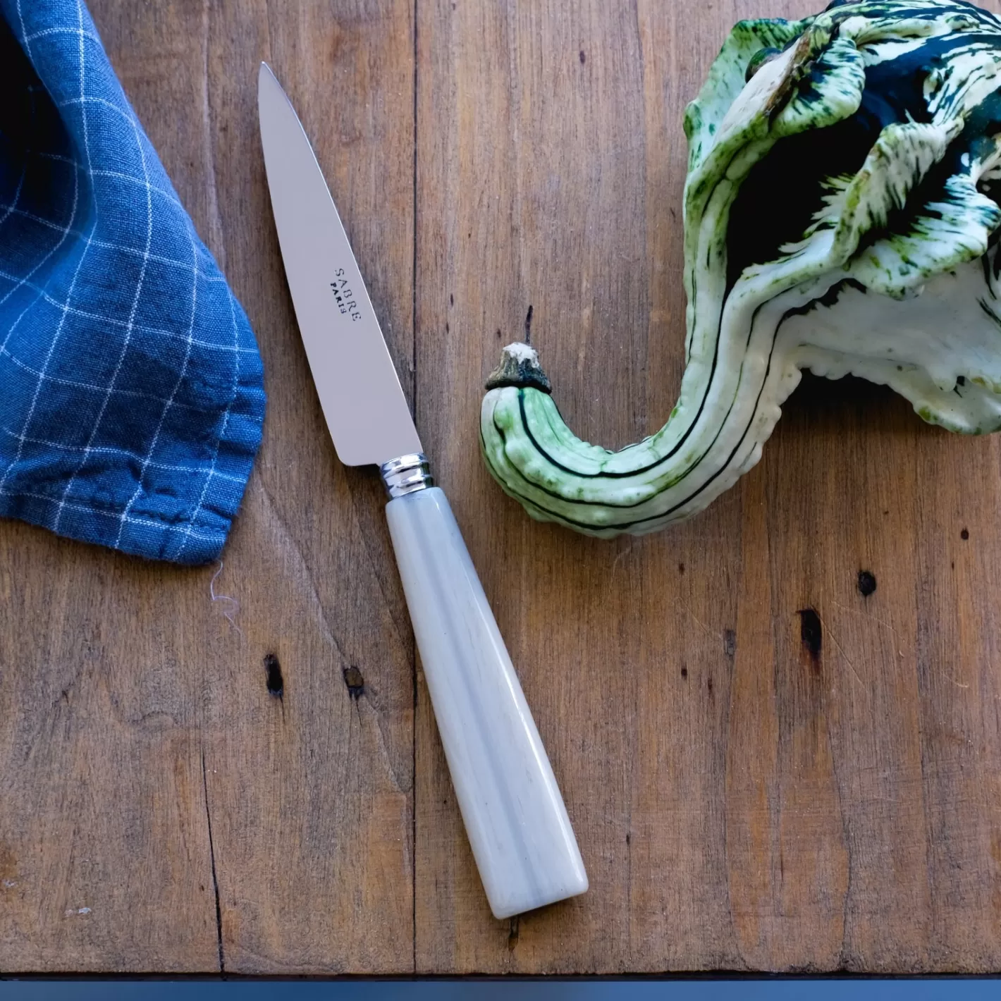 Sabre Paris Kitchen Knife>Nature, Faux Horn