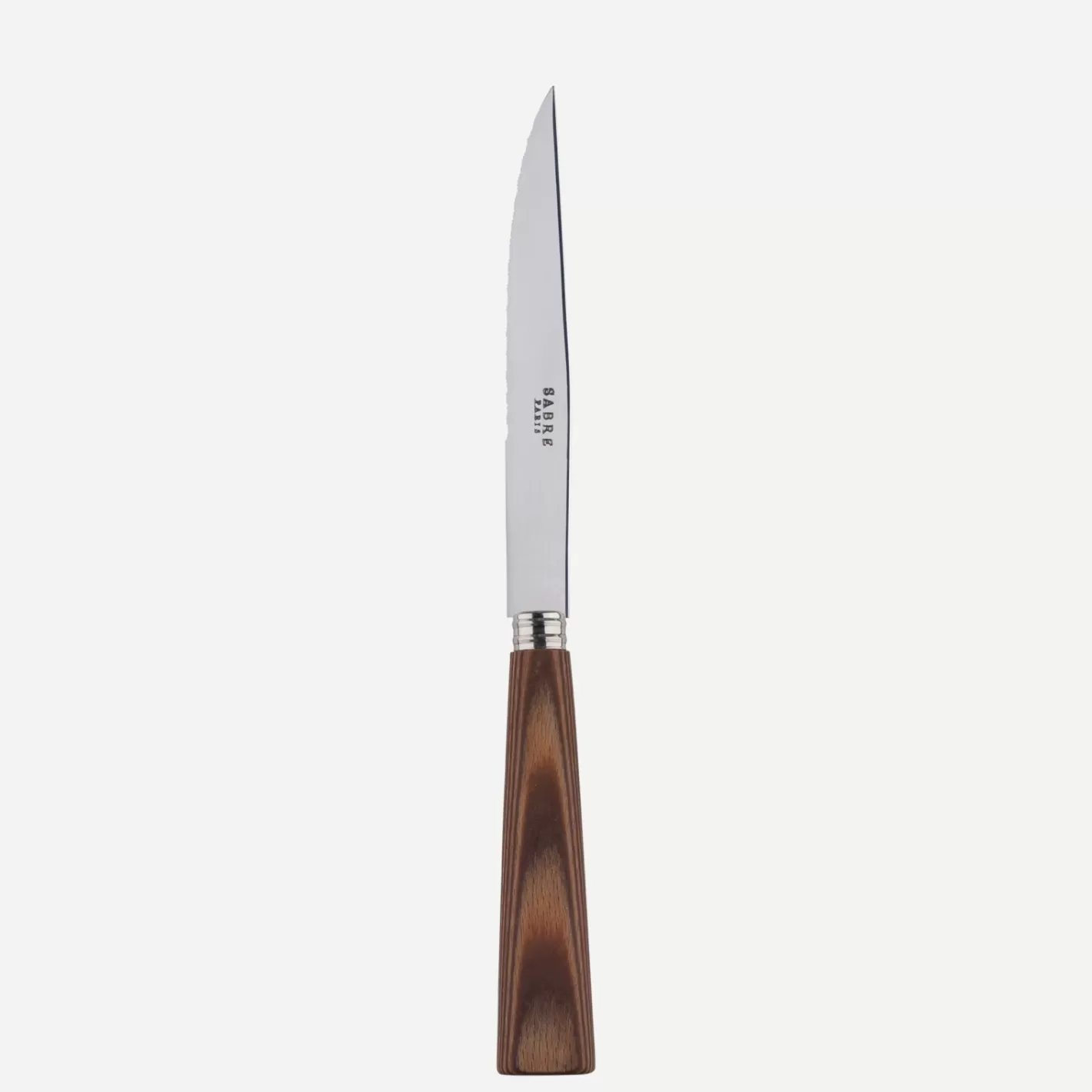 Sabre Paris Steak Knife>Nature, Light press wood