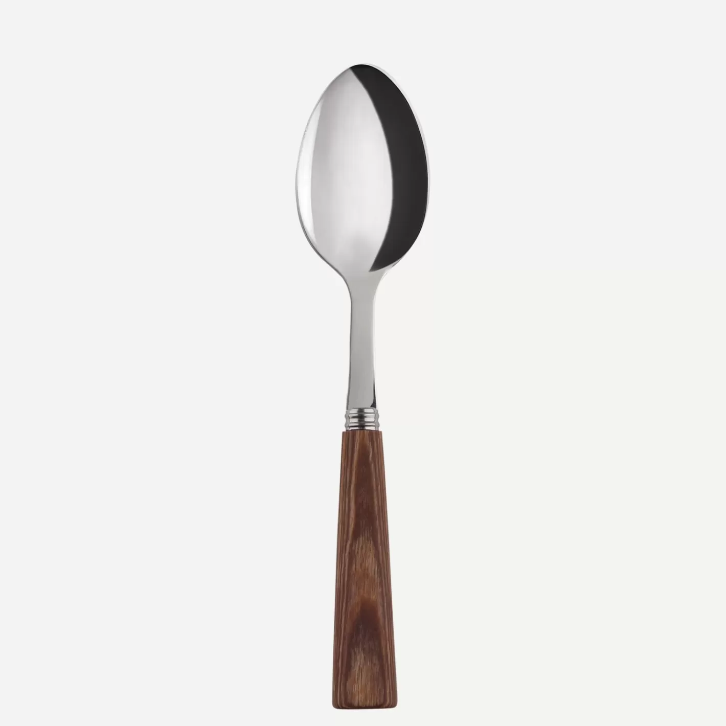 Sabre Paris Dessert Spoon>Nature, Light press wood