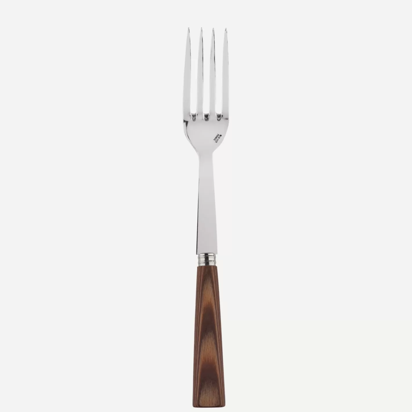 Sabre Paris Serving Fork>Nature, Light press wood