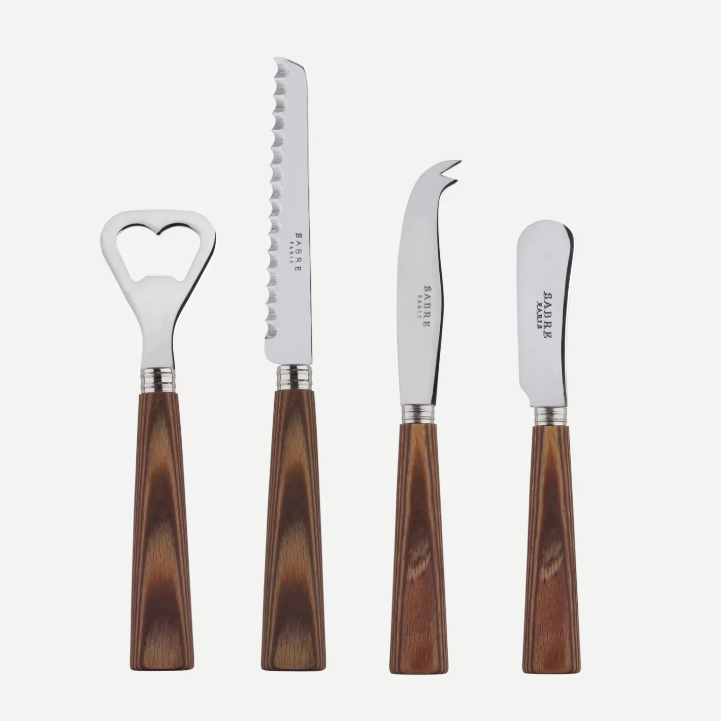 Sabre Paris Aperitif Set>Nature, Light press wood