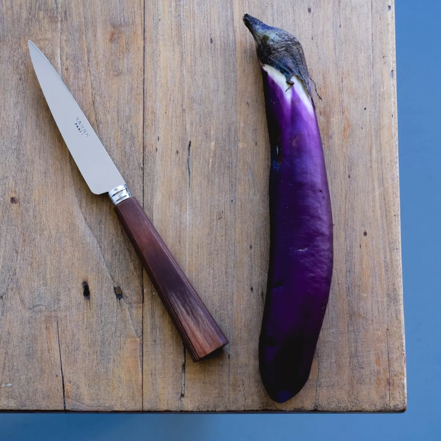 Sabre Paris Kitchen Knife>Nature, Light press wood