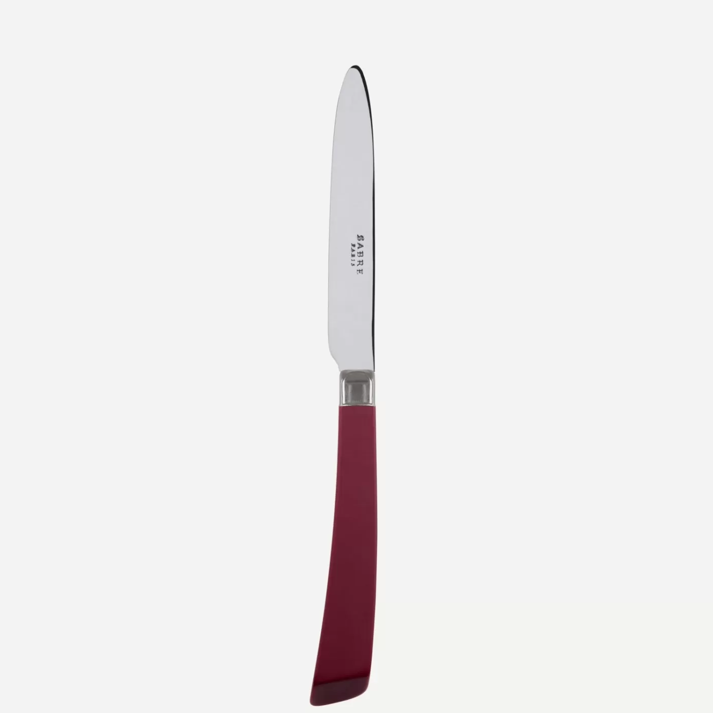 Sabre Paris Dessert Knife>Numéro 1, Burgundy