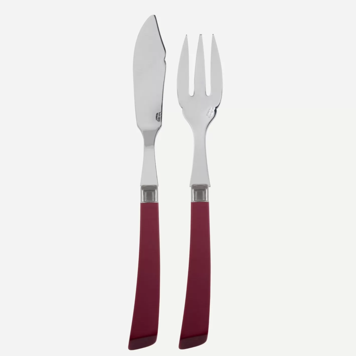 Sabre Paris Fish Knife | Fish Fork>Numéro 1, Burgundy