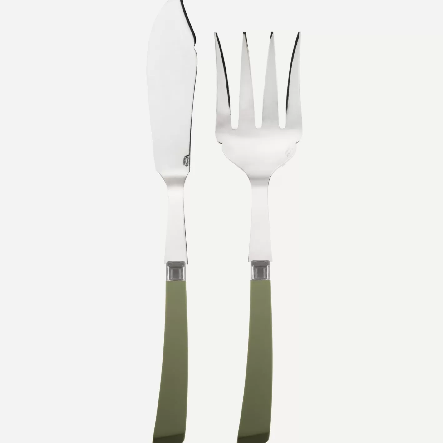 Sabre Paris Fish Serving Set>Numéro 1, Green fern