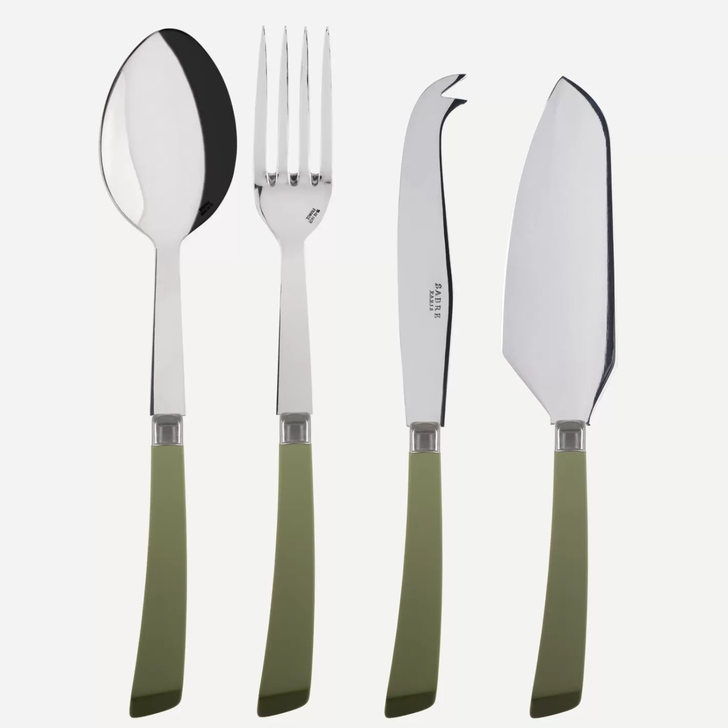 Sabre Paris Set Of 4 Must-Have Serving Pieces>Numéro 1, Green fern