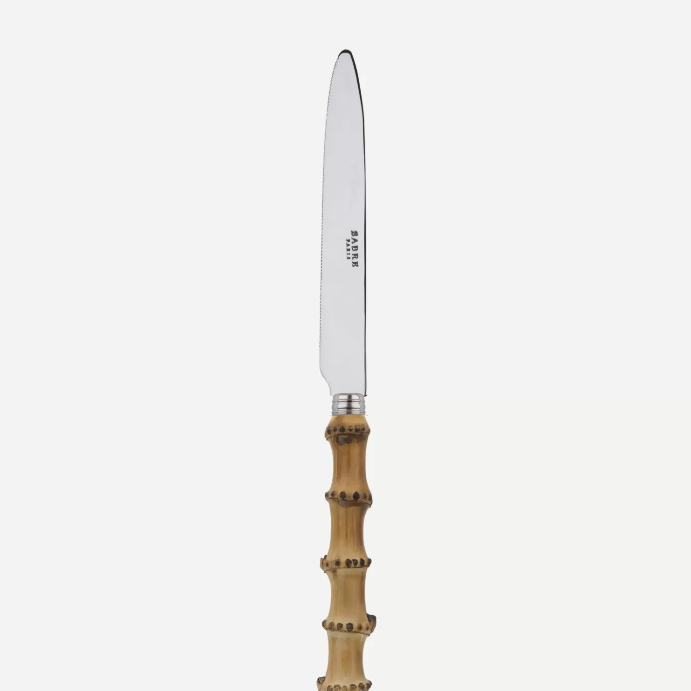 Sabre Paris Serrated Dinner Knife Blade>Panda, Bamboo