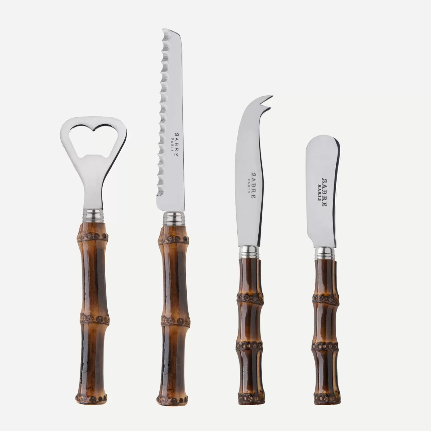 Sabre Paris Aperitif Set>Panda, Dark bamboo