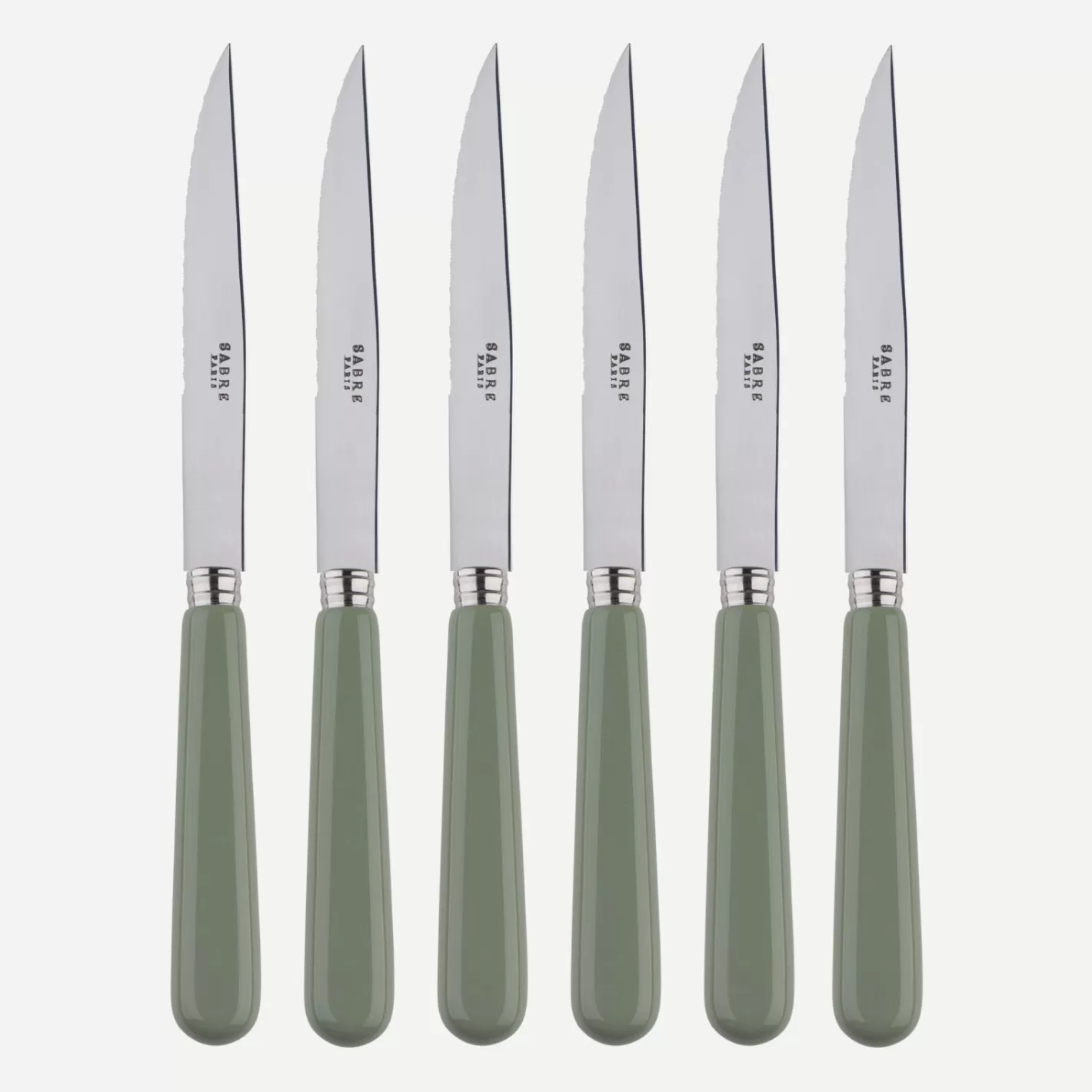 Sabre Paris Set Of 6 Steak Knives>Pop Unis, Asparagus