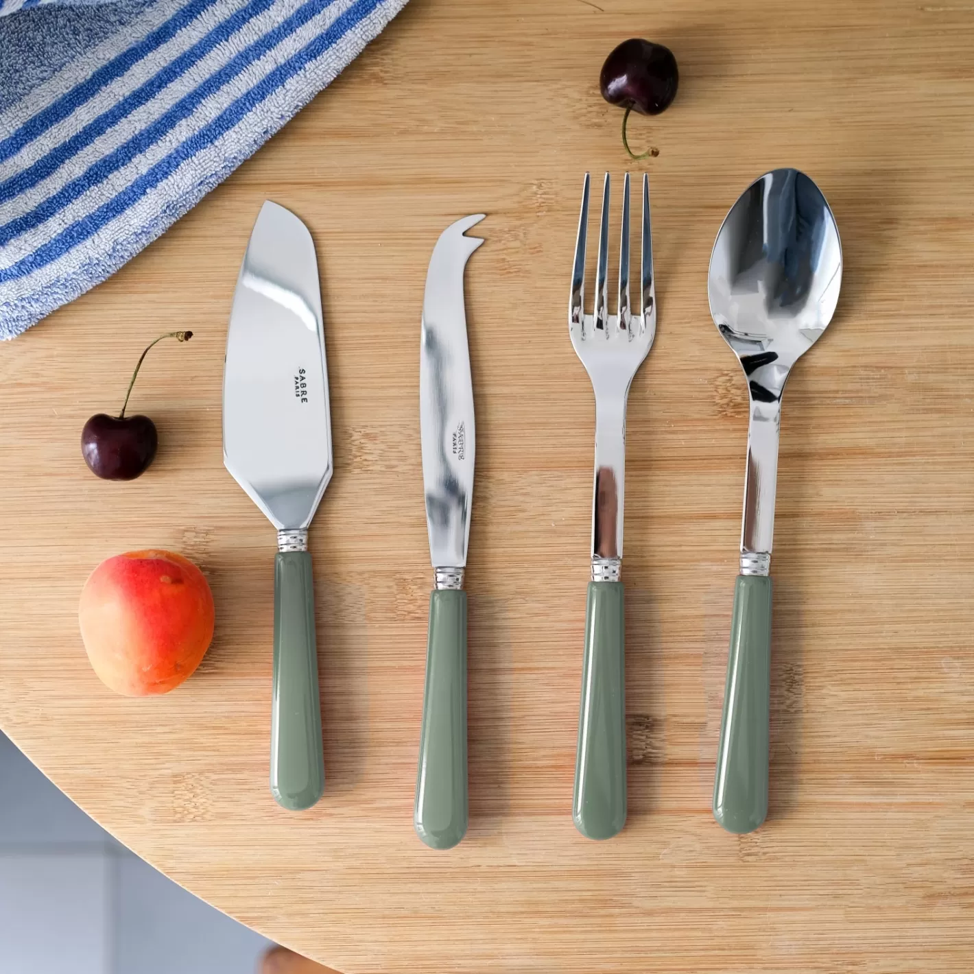 Sabre Paris Set Of 4 Must-Have Serving Pieces>Pop Unis, Asparagus