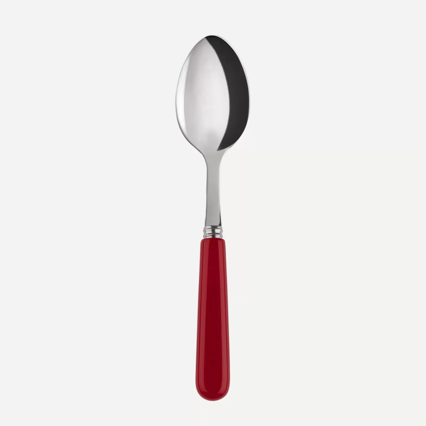 Sabre Paris Dessert Spoon>Pop Unis, Burgundy