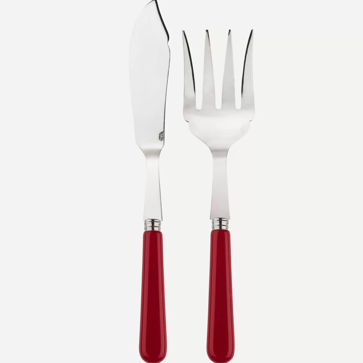 Sabre Paris Fish Serving Set>Pop Unis, Burgundy