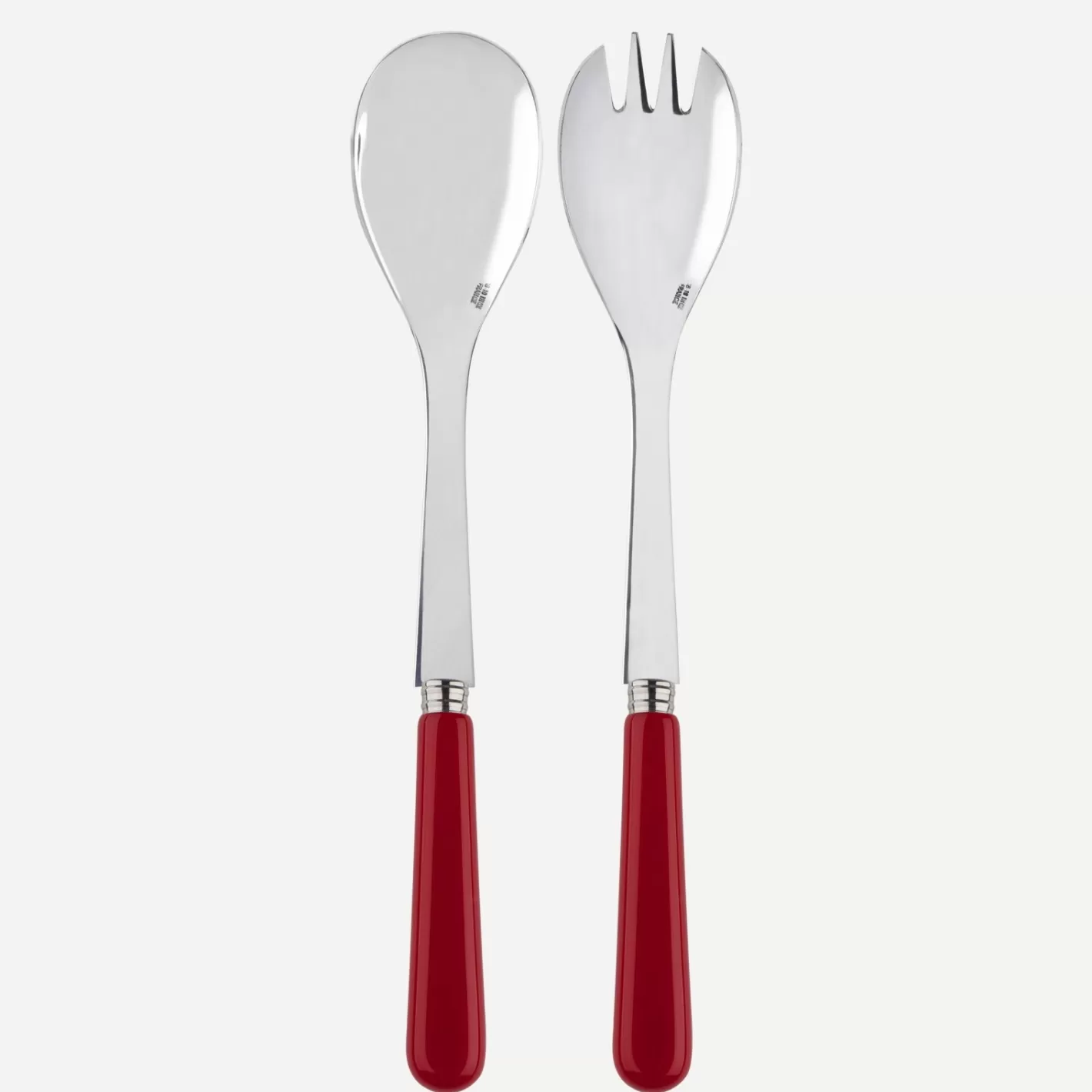 Sabre Paris Salad Set>Pop Unis, Burgundy