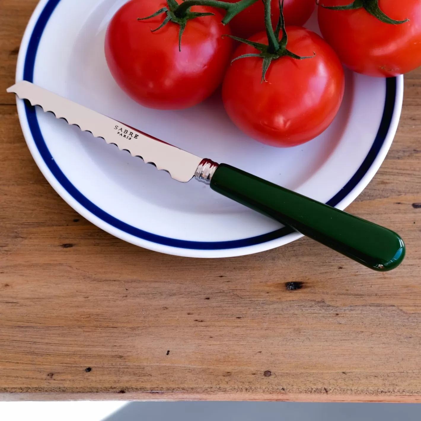 Sabre Paris Tomato Knife>Pop Unis, Green