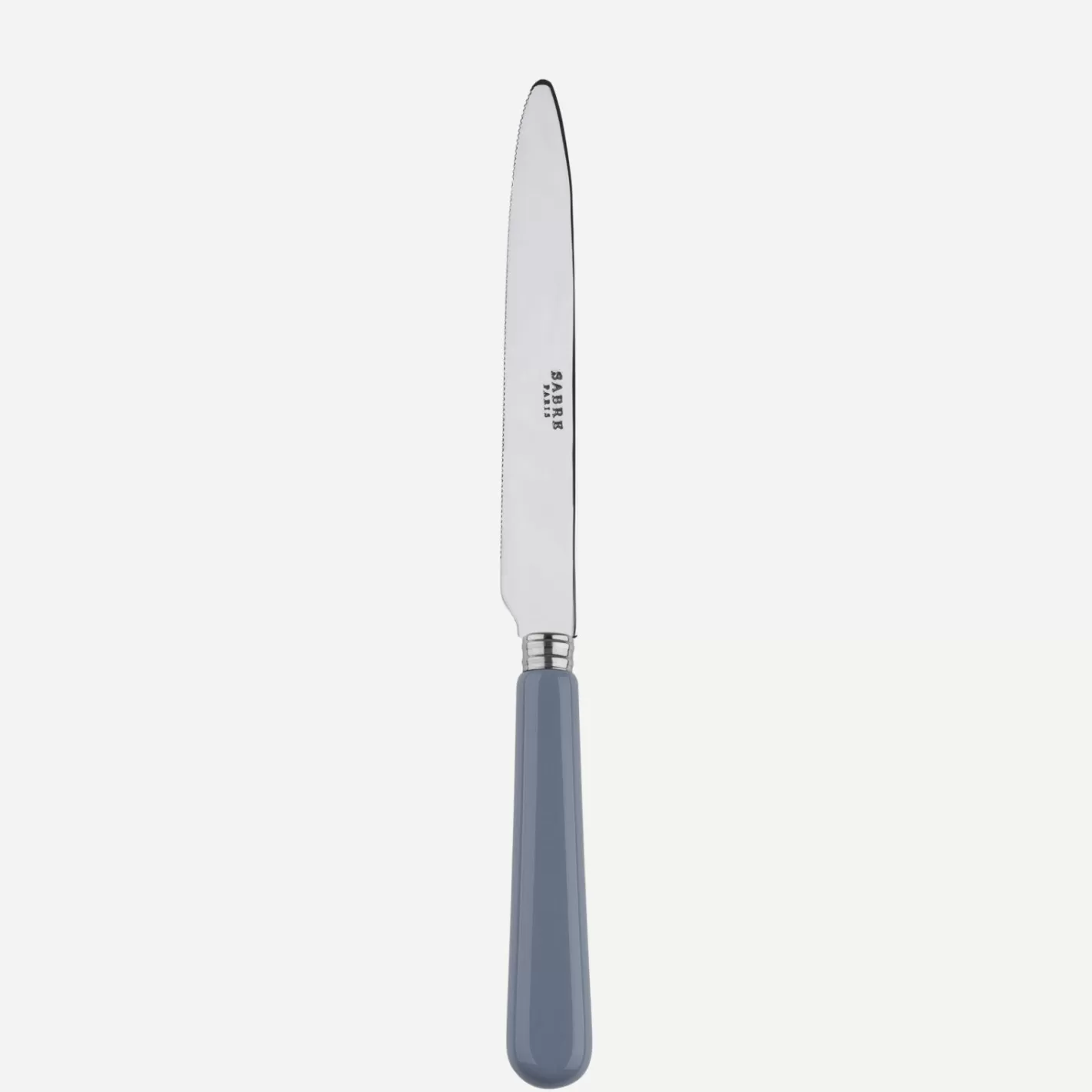 Sabre Paris Serrated Dinner Knife Blade>Pop Unis, Grey