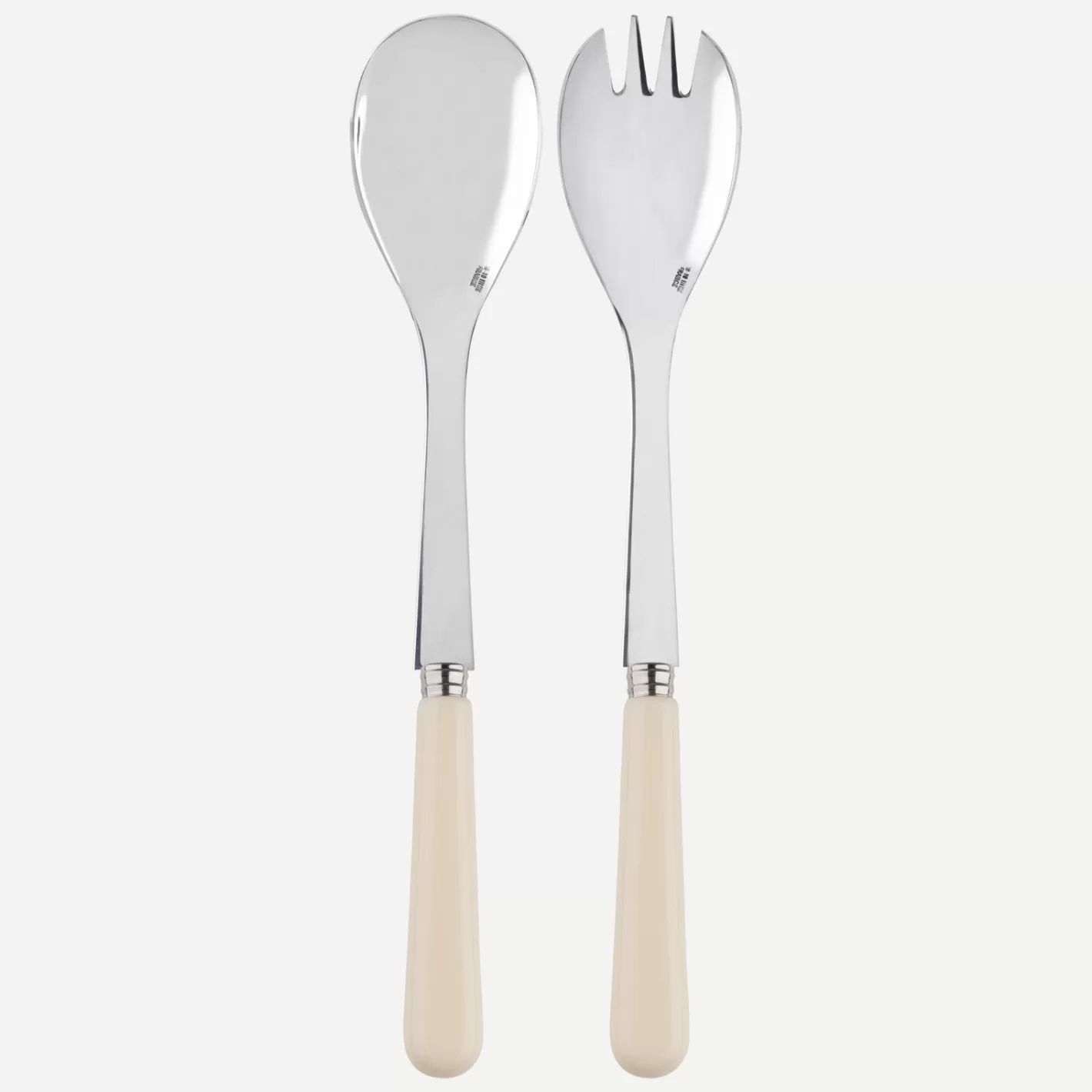 Sabre Paris Salad Set>Pop Unis, Ivory