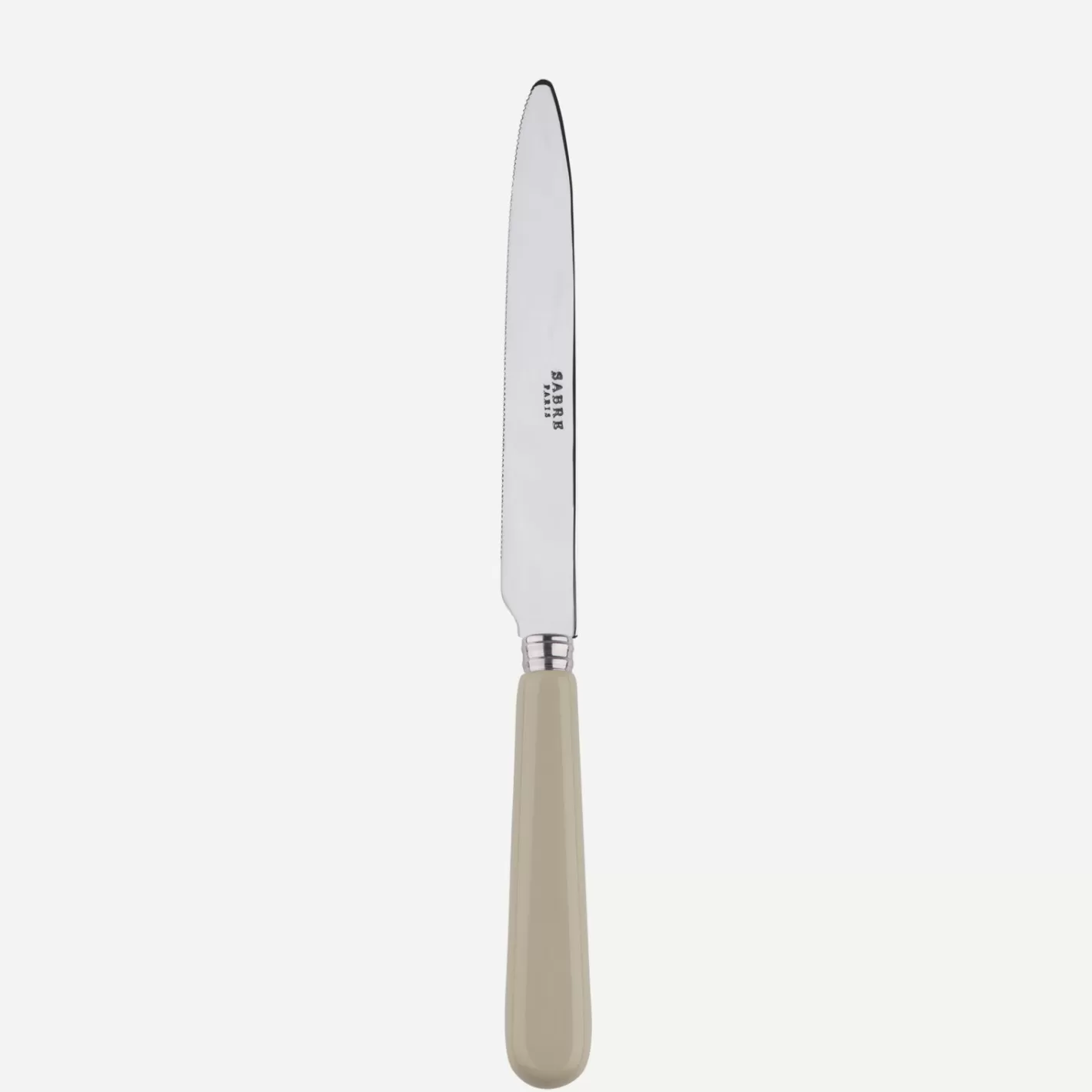 Sabre Paris Serrated Dinner Knife Blade>Pop Unis, Light kaki