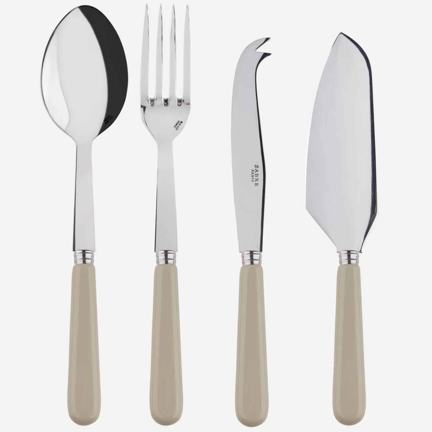 Sabre Paris Set Of 4 Must-Have Serving Pieces>Pop Unis, Light kaki