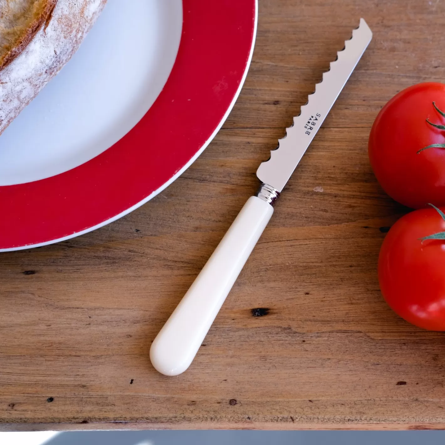 Sabre Paris Tomato Knife>Pop Unis, White