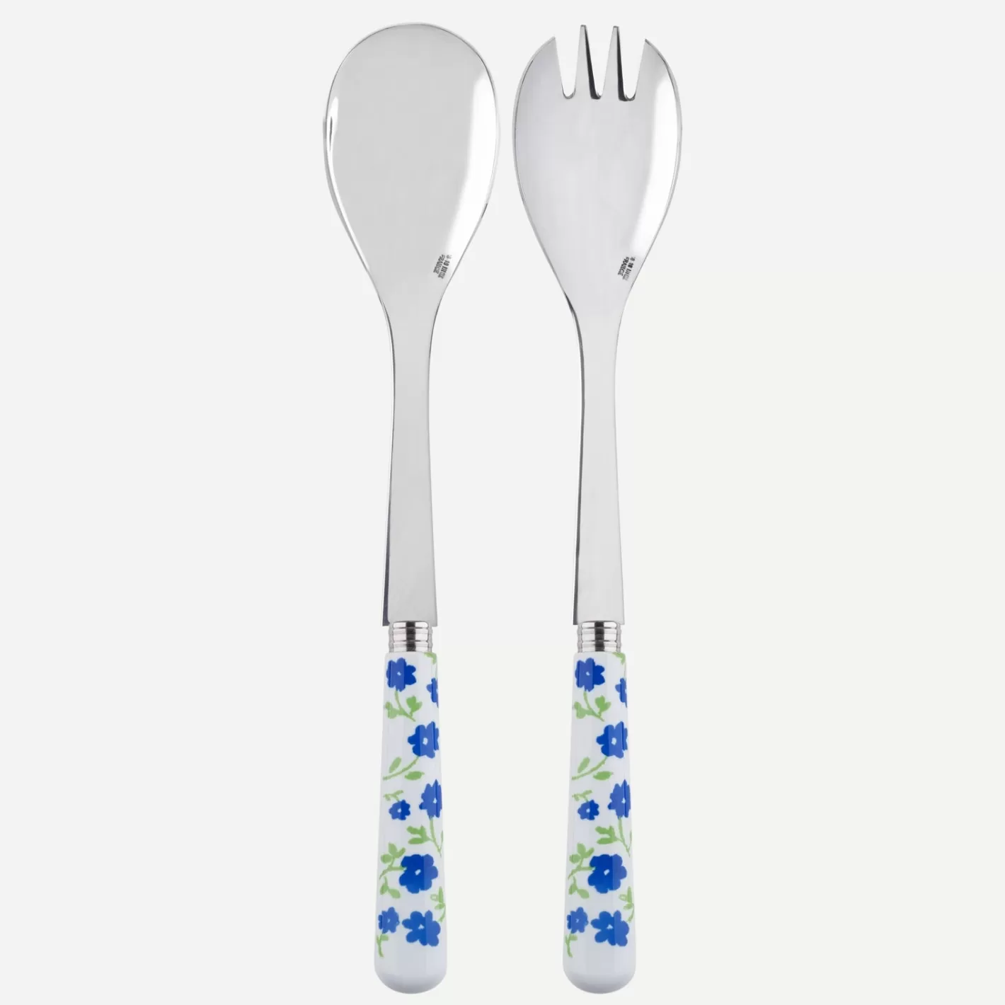 Sabre Paris Salad Set>Pâquerette, Lapis blue