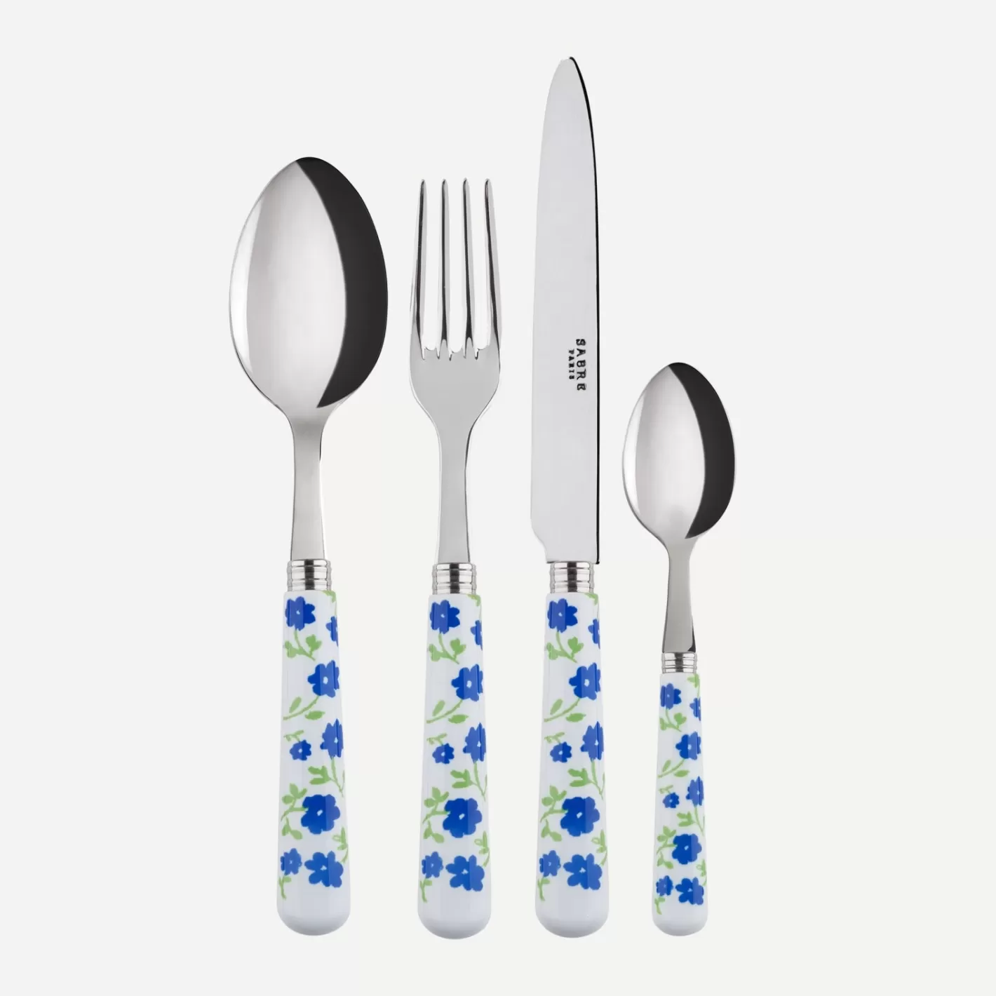 Sabre Paris Set Of 4 Pieces>Pâquerette, Lapis blue