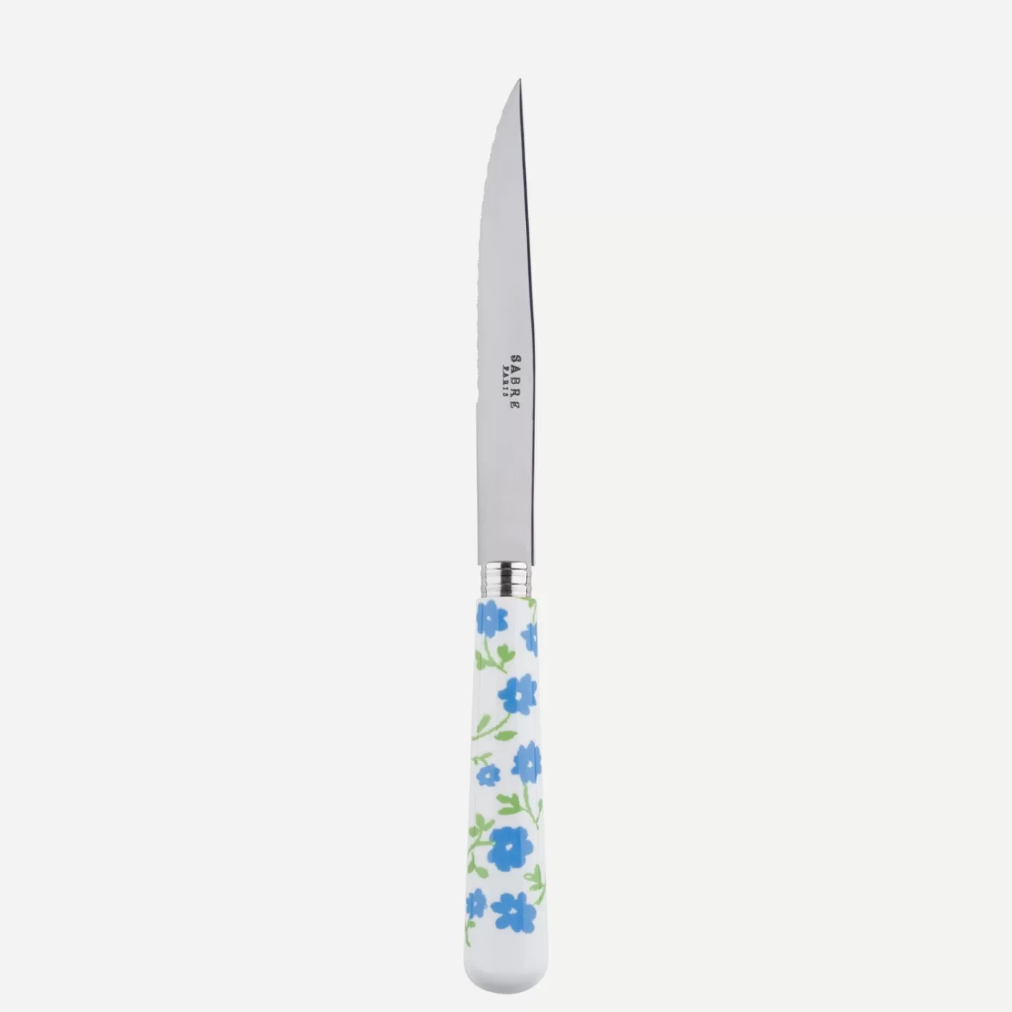 Sabre Paris Steak Knife>Pâquerette, Light blue