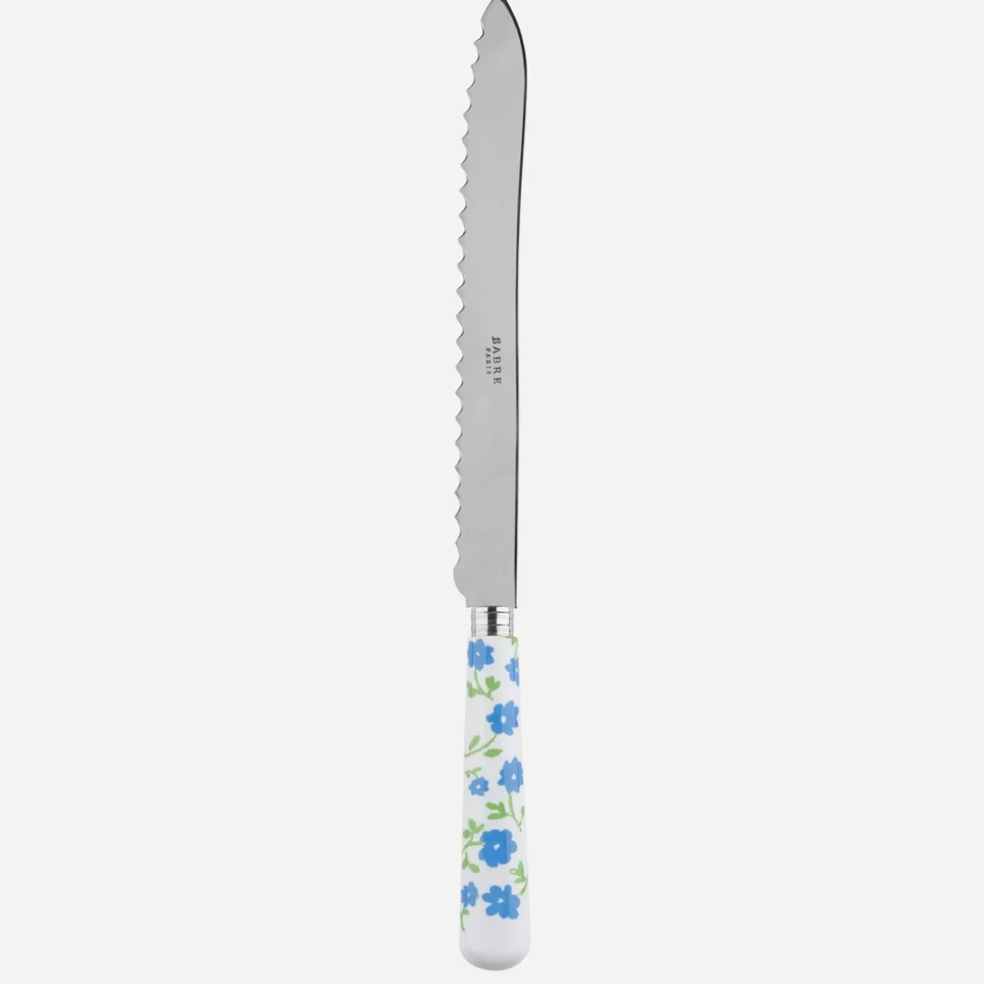 Sabre Paris Bread Knife>Pâquerette, Light blue