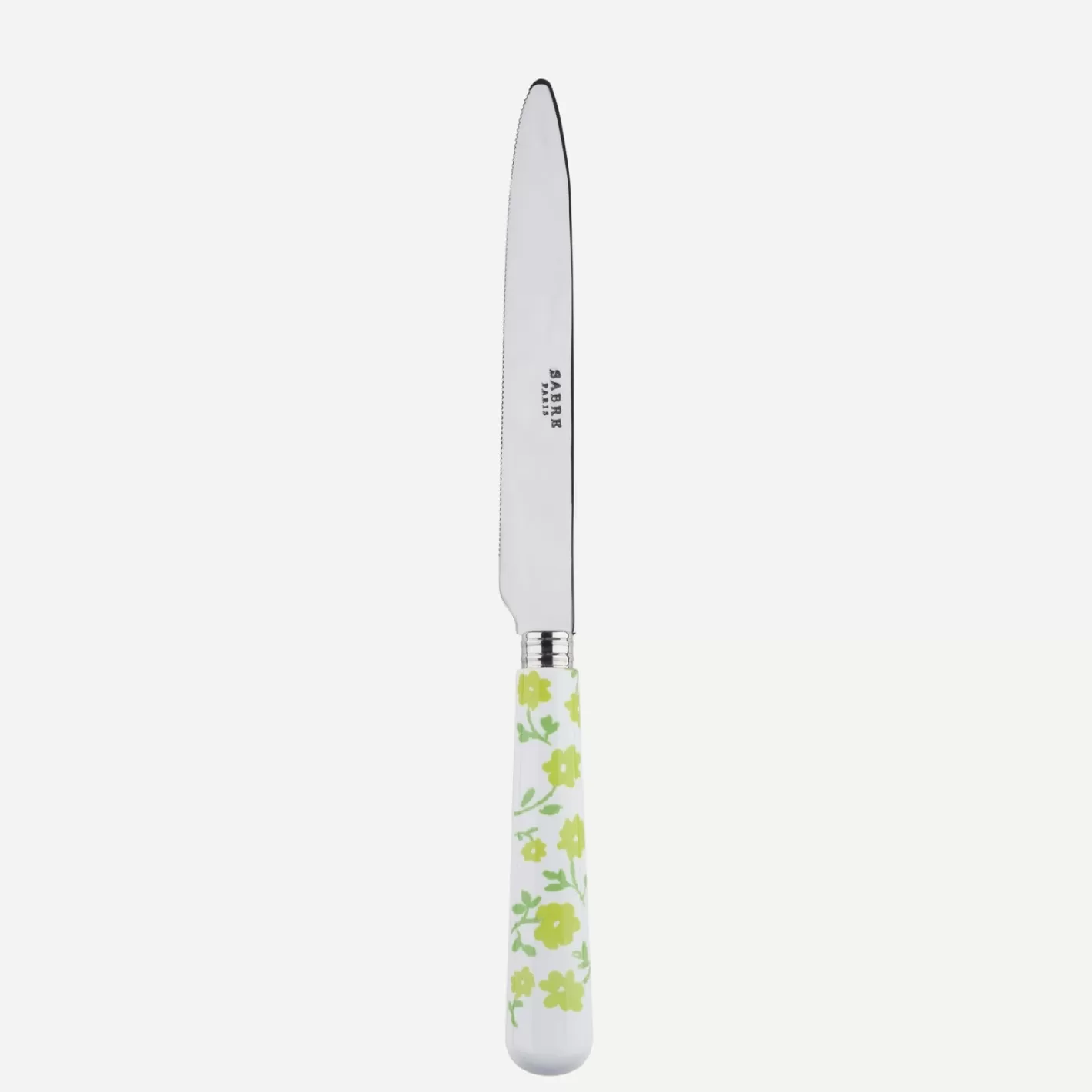 Sabre Paris Serrated Dinner Knife Blade>Pâquerette, Lime