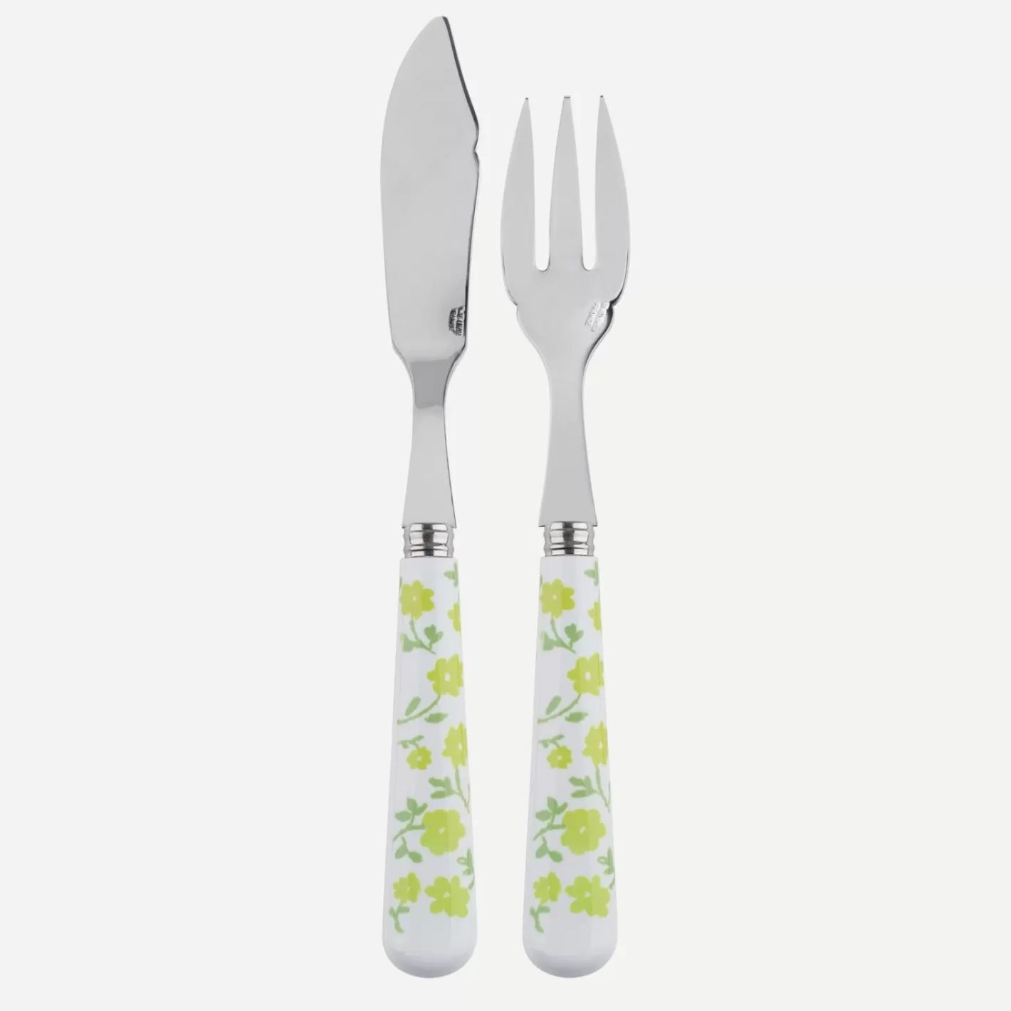 Sabre Paris Fish Knife | Fish Fork>Pâquerette, Lime