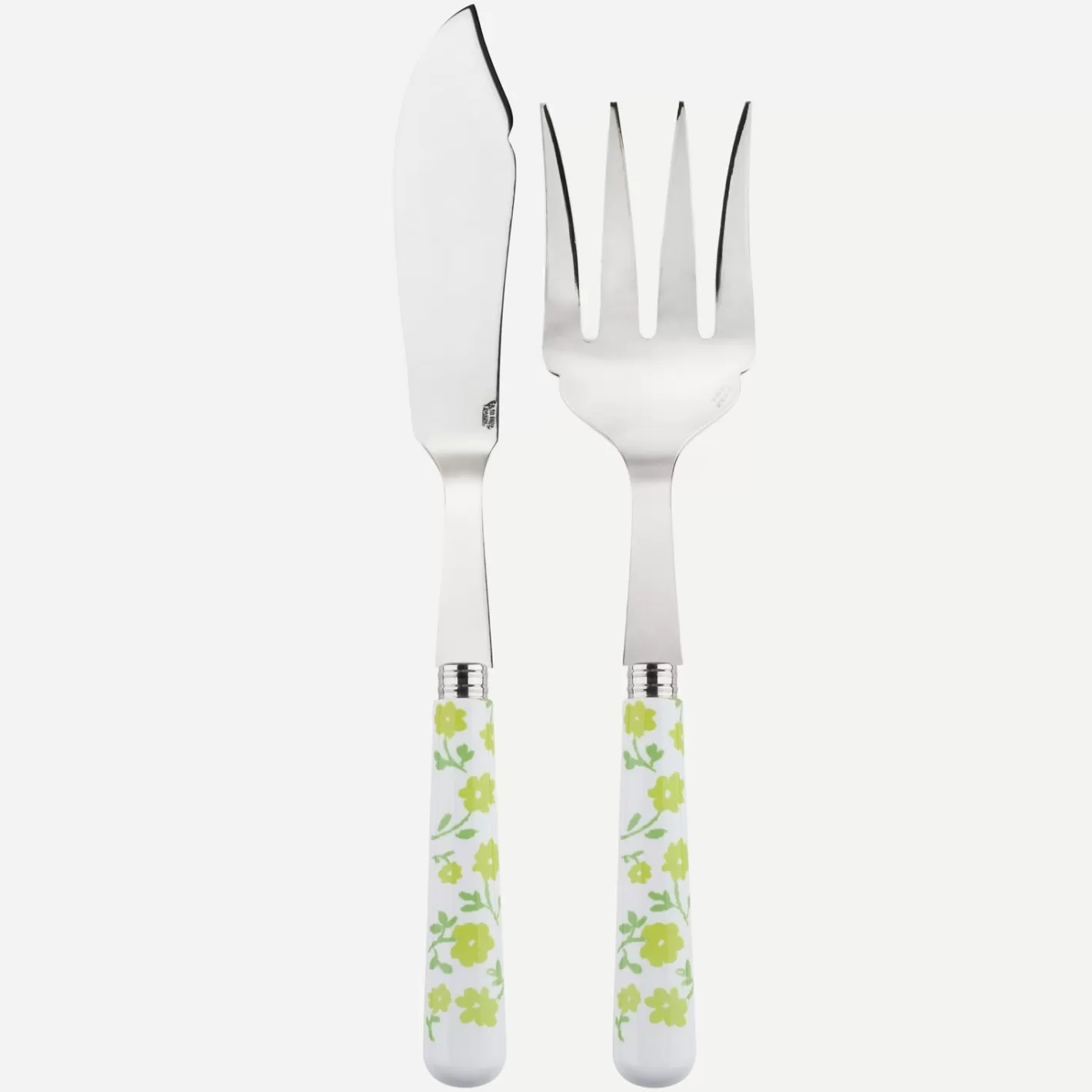 Sabre Paris Fish Serving Set>Pâquerette, Lime