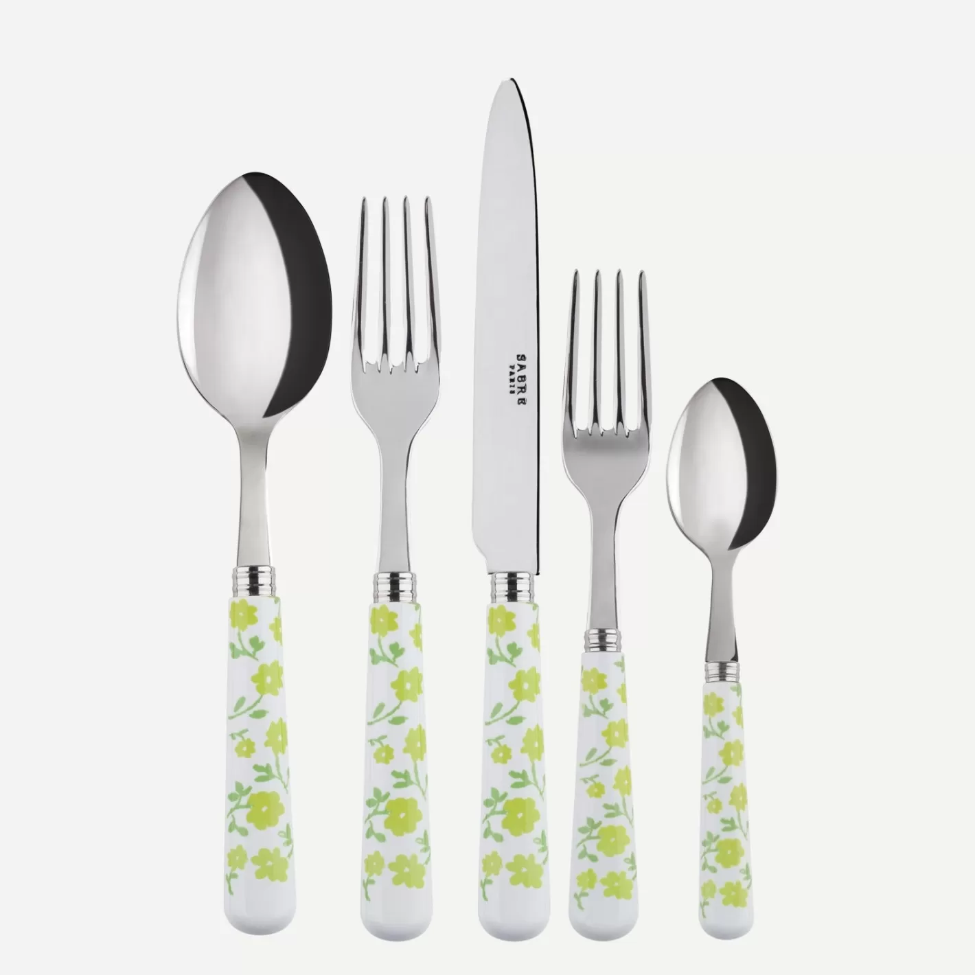 Sabre Paris Set Of 5 Pieces>Pâquerette, Lime