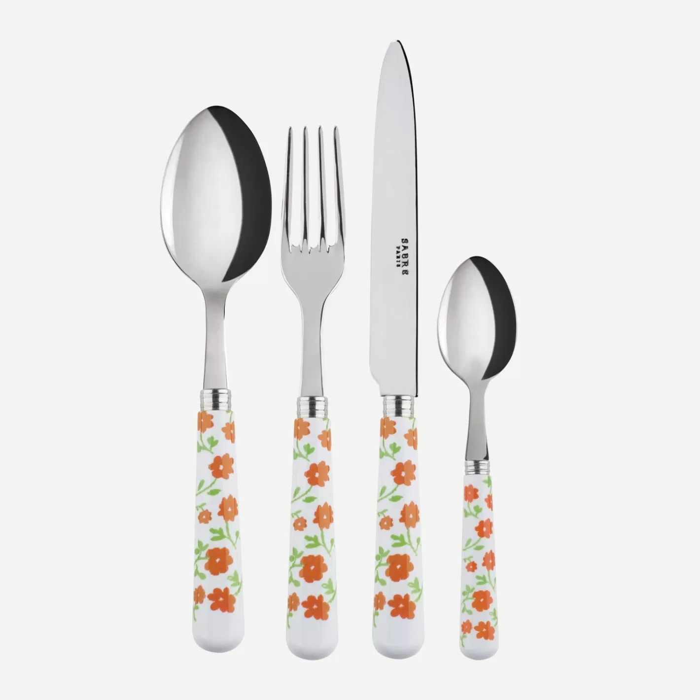 Sabre Paris Set Of 4 Pieces>Pâquerette, Orange