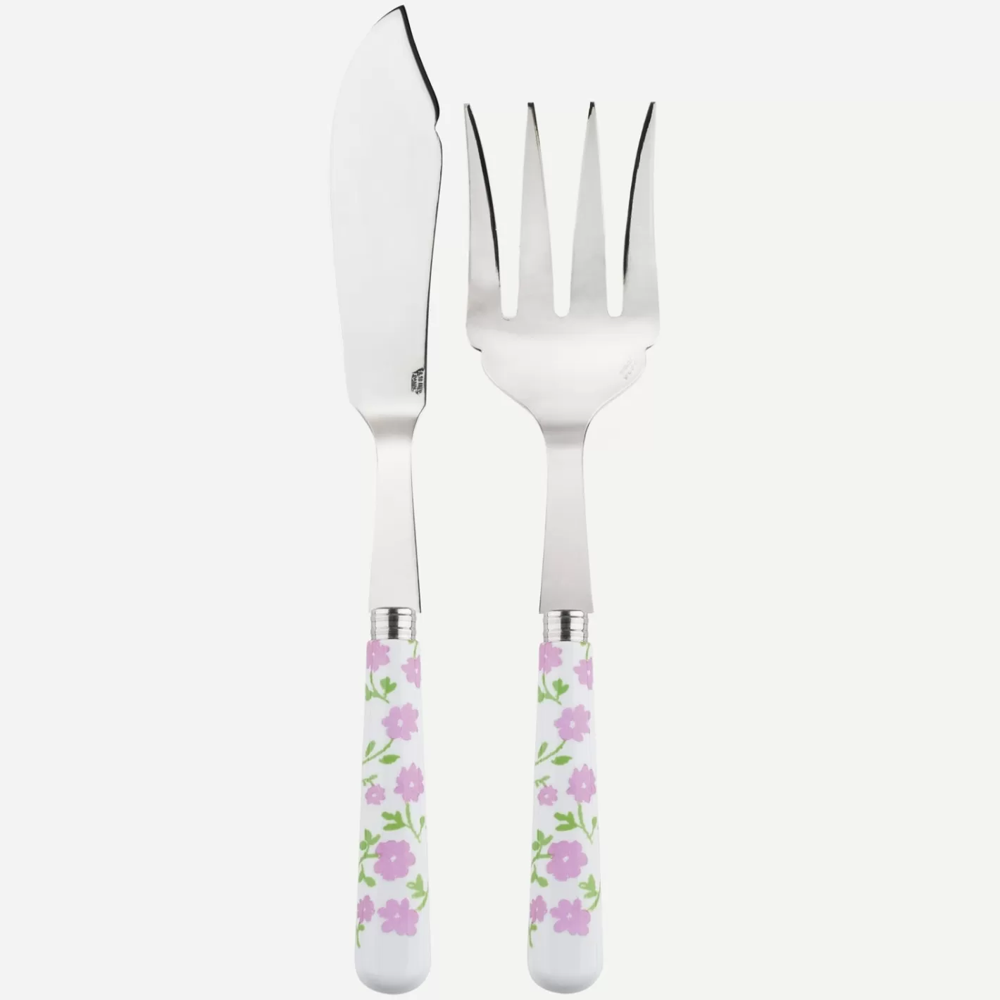 Sabre Paris Fish Serving Set>Pâquerette, Pink