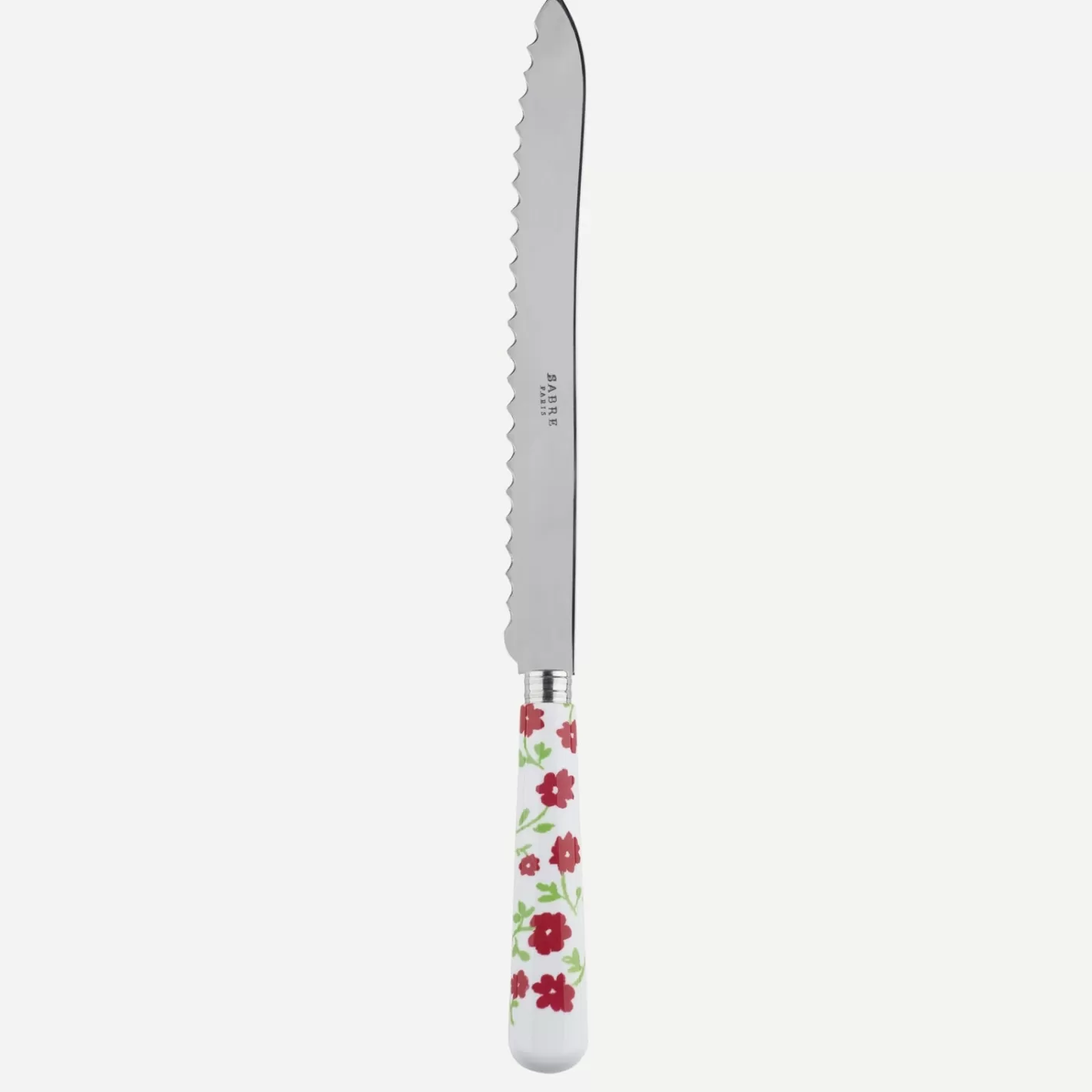 Sabre Paris Bread Knife>Pâquerette, Red