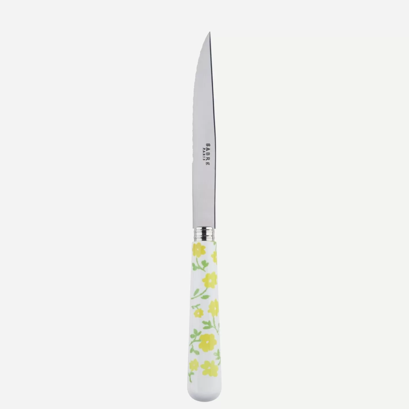 Sabre Paris Steak Knife>Pâquerette, Yellow