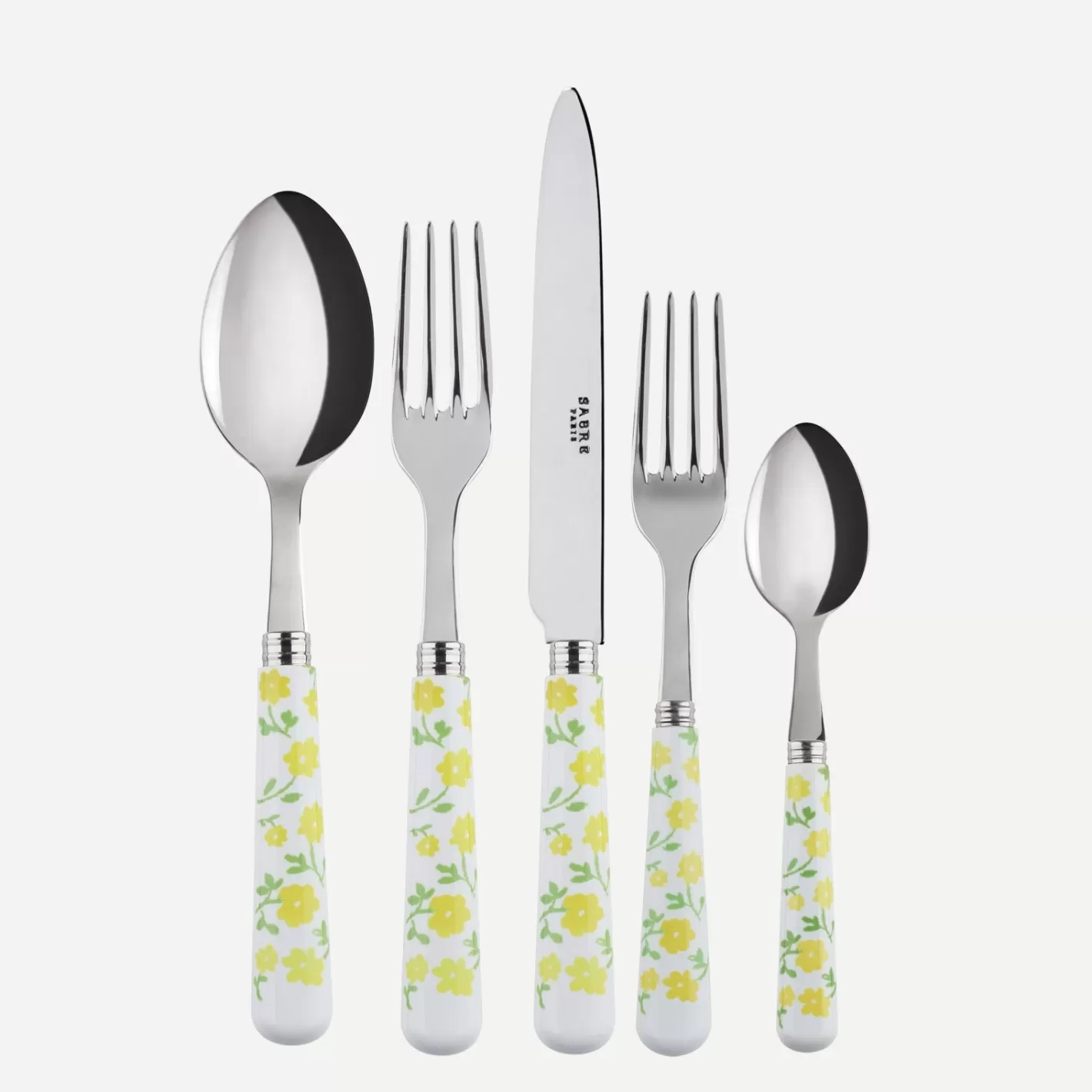 Sabre Paris Set Of 5 Pieces>Pâquerette, Yellow