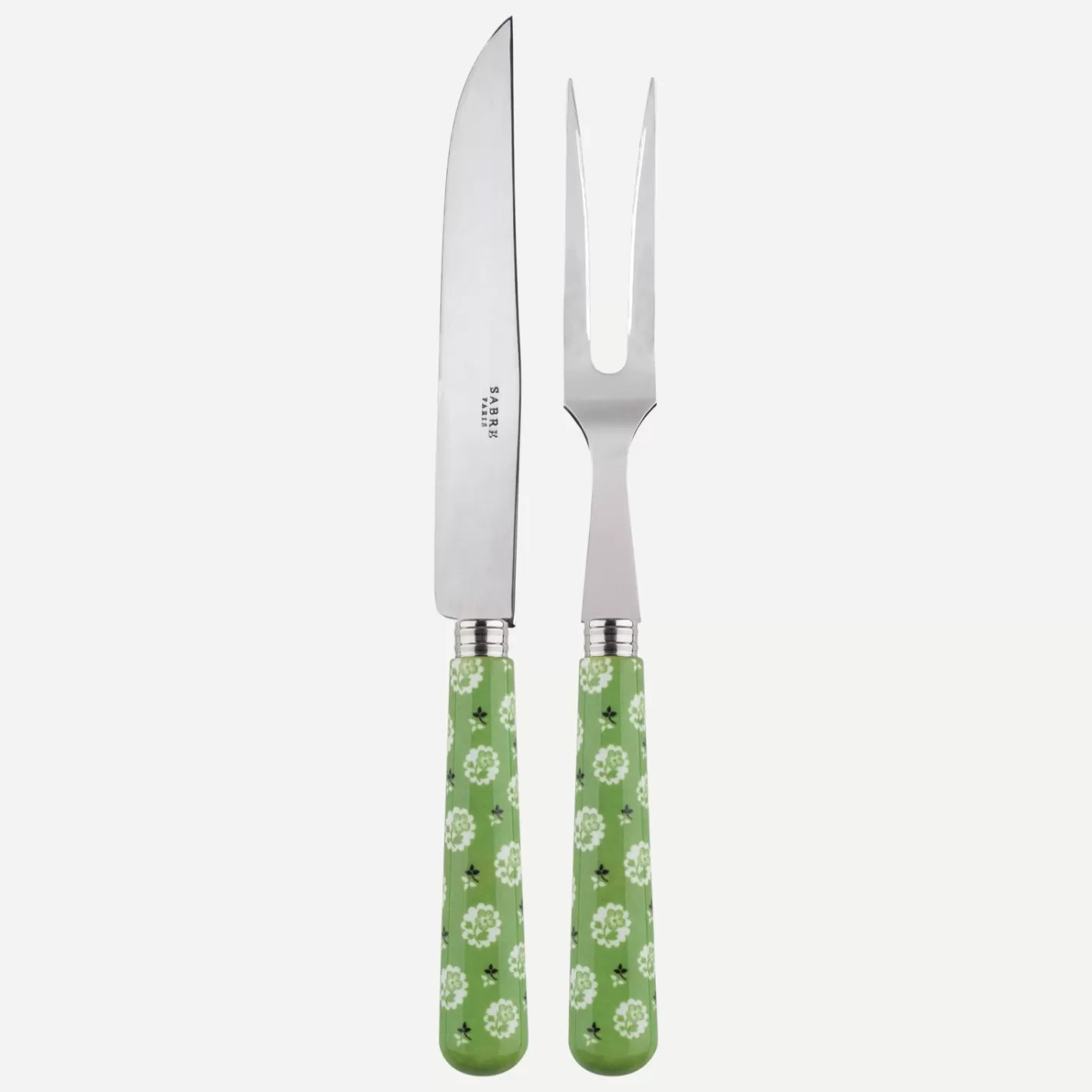 Sabre Paris Carving Set>Provencal, Garden green