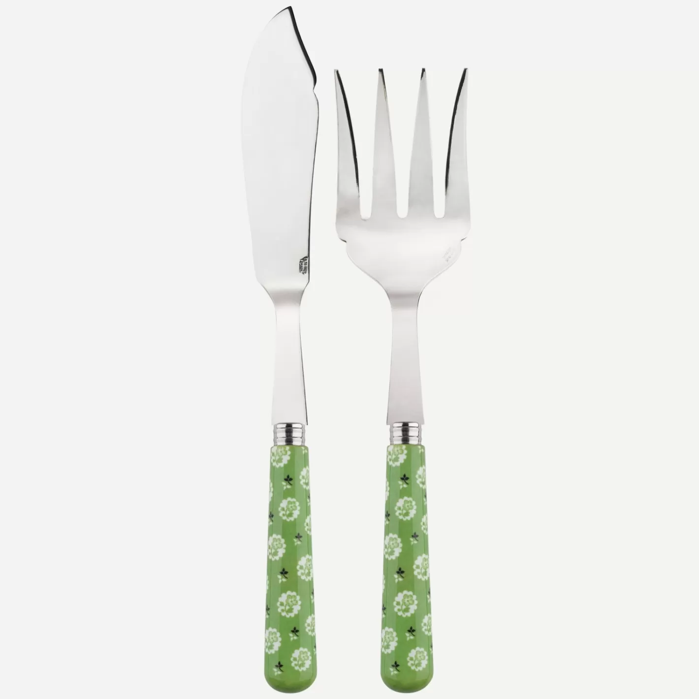 Sabre Paris Fish Serving Set>Provencal, Garden green