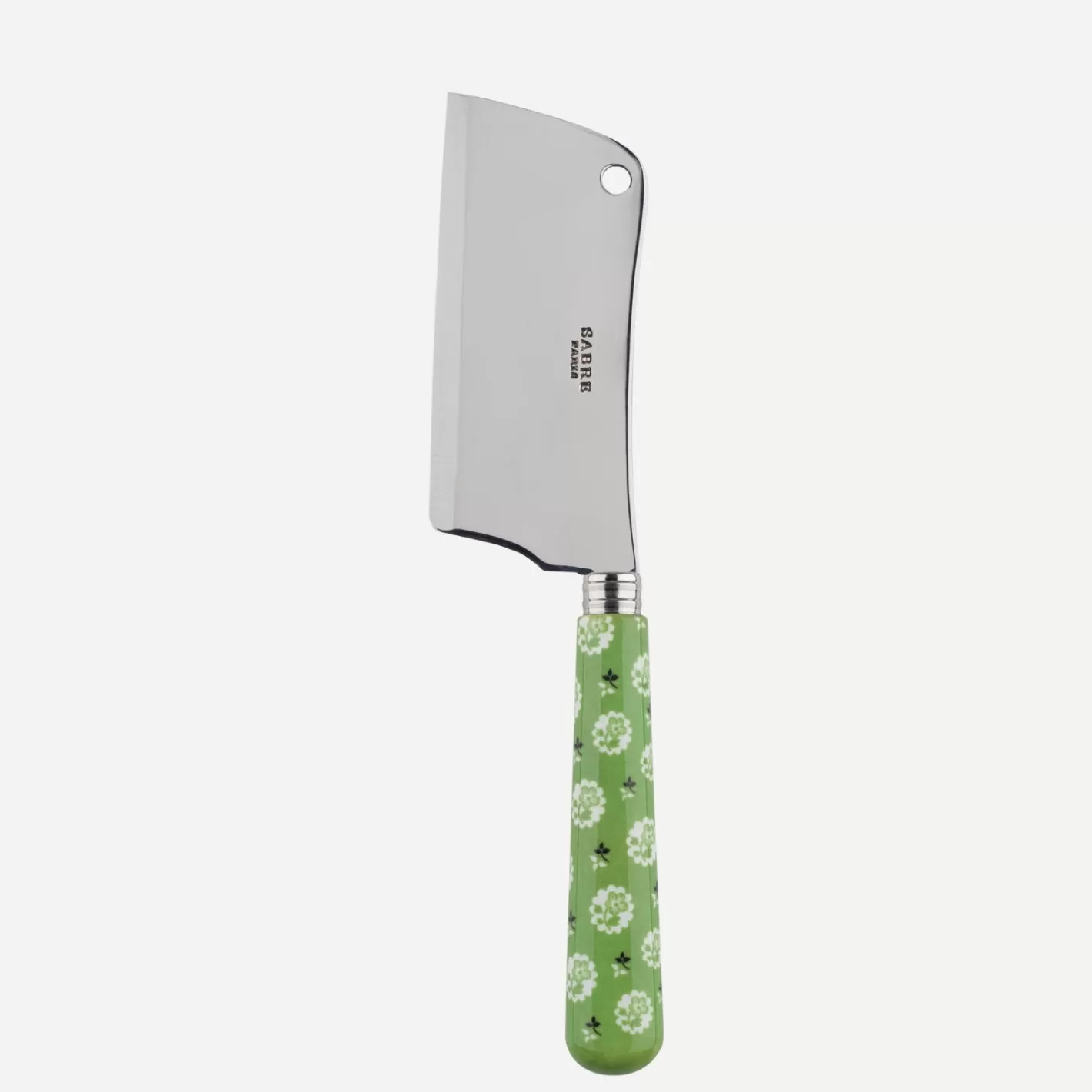 Sabre Paris Cheese Cleaver>Provencal, Garden green