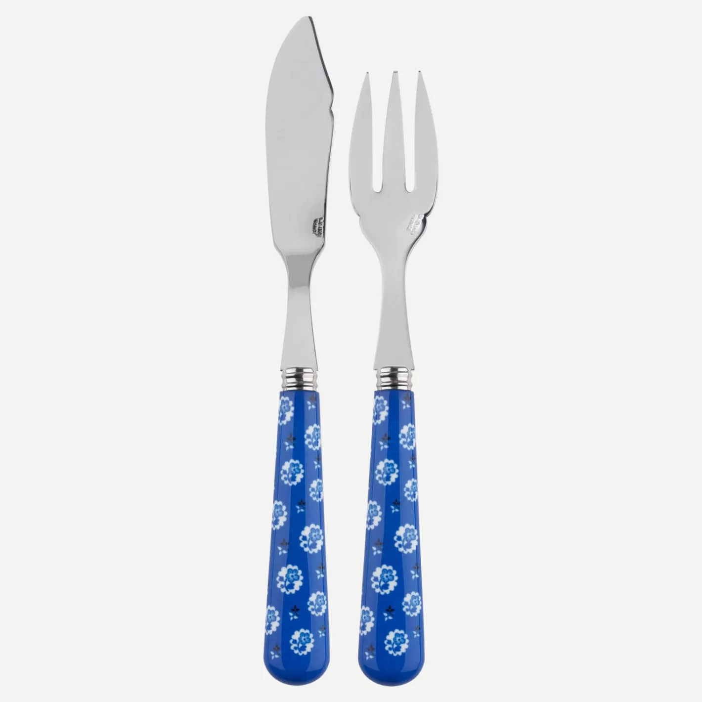 Sabre Paris Fish Knife | Fish Fork>Provencal, Lapis blue