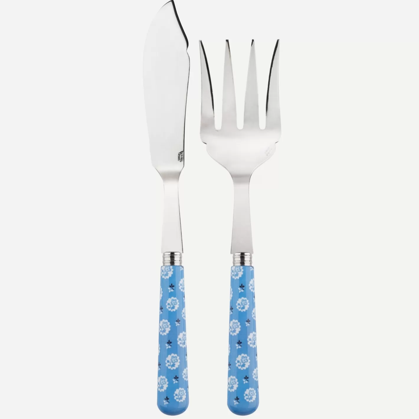 Sabre Paris Fish Serving Set>Provencal, Light blue