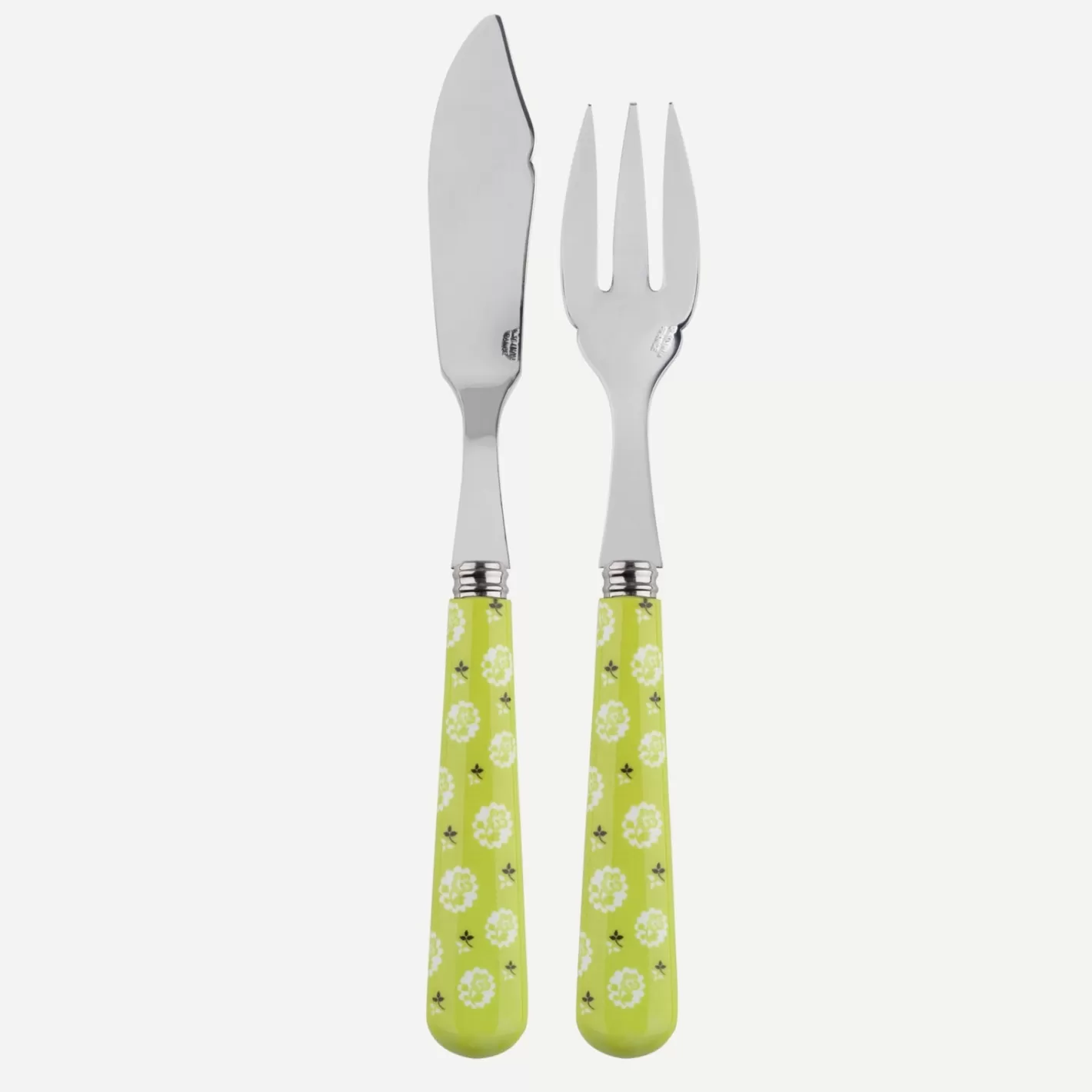 Sabre Paris Fish Knife | Fish Fork>Provencal, Light green